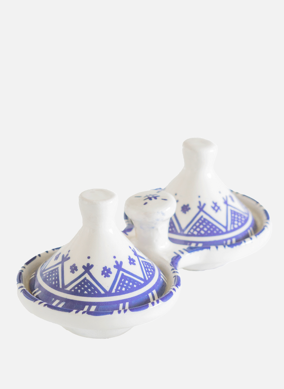 MAISON MEDINA Andalusian Salt Shaker Blue