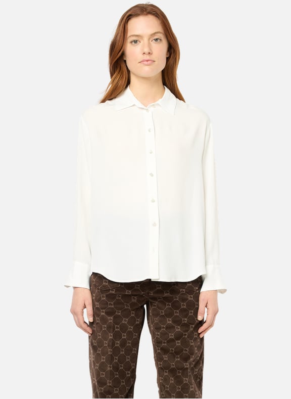 Chemise fluide noire - beata Beige by GERARD DAREL GERARD DAREL Chemise fluide noire - beata Beige