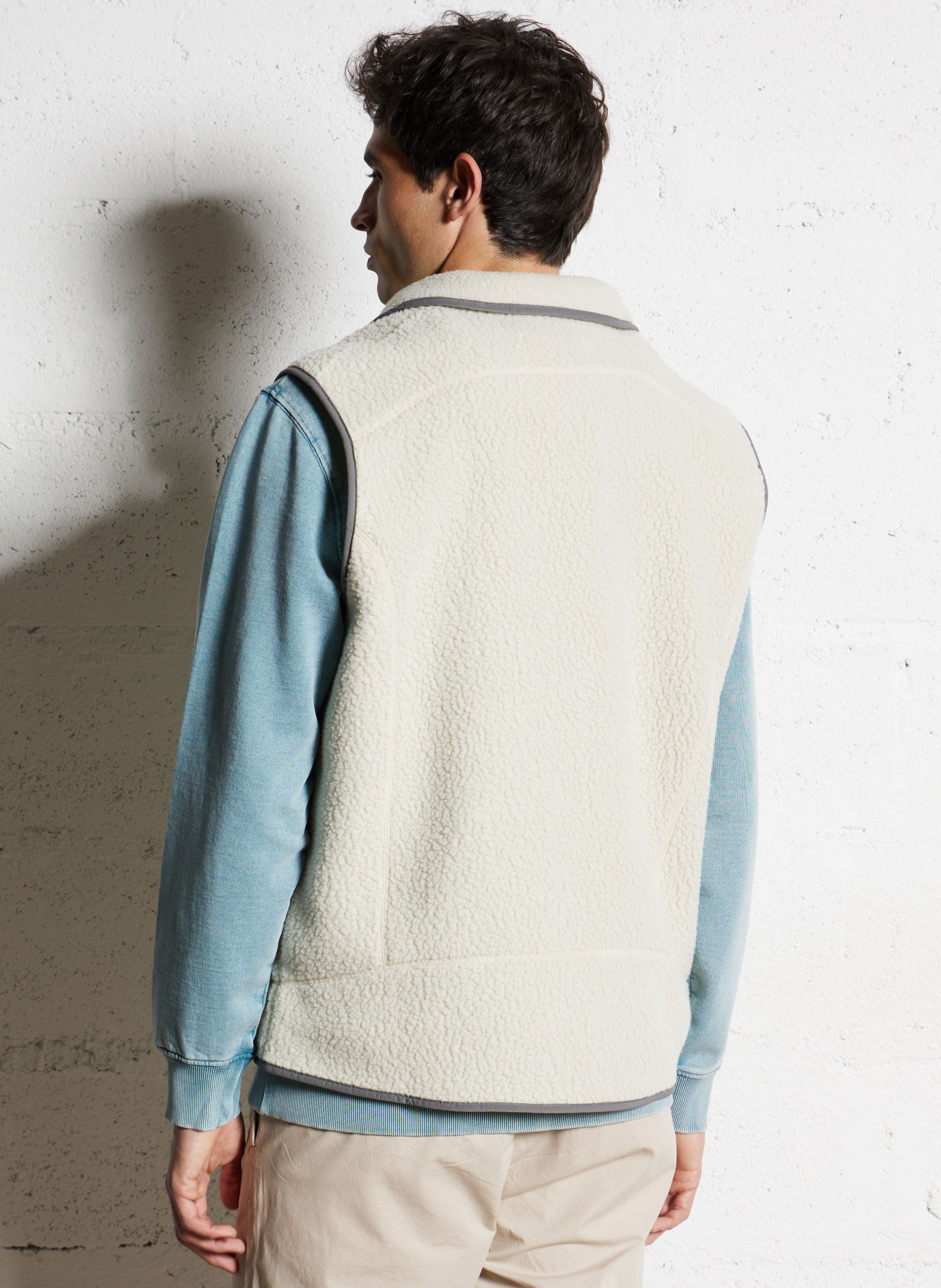 Polaire sans manches PATAGONIA Beige