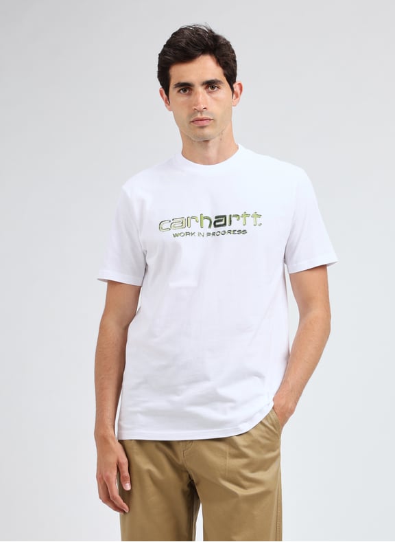 Classic Cotton T-Shirt White by CARHARTT WIP CARHARTT WIP Classic Cotton T-Shirt White