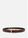 Ceinture - ceinture cuir croco femme | Marron by LANCASTER LANCASTER Ceinture - ceinture cuir croco femme | Marron