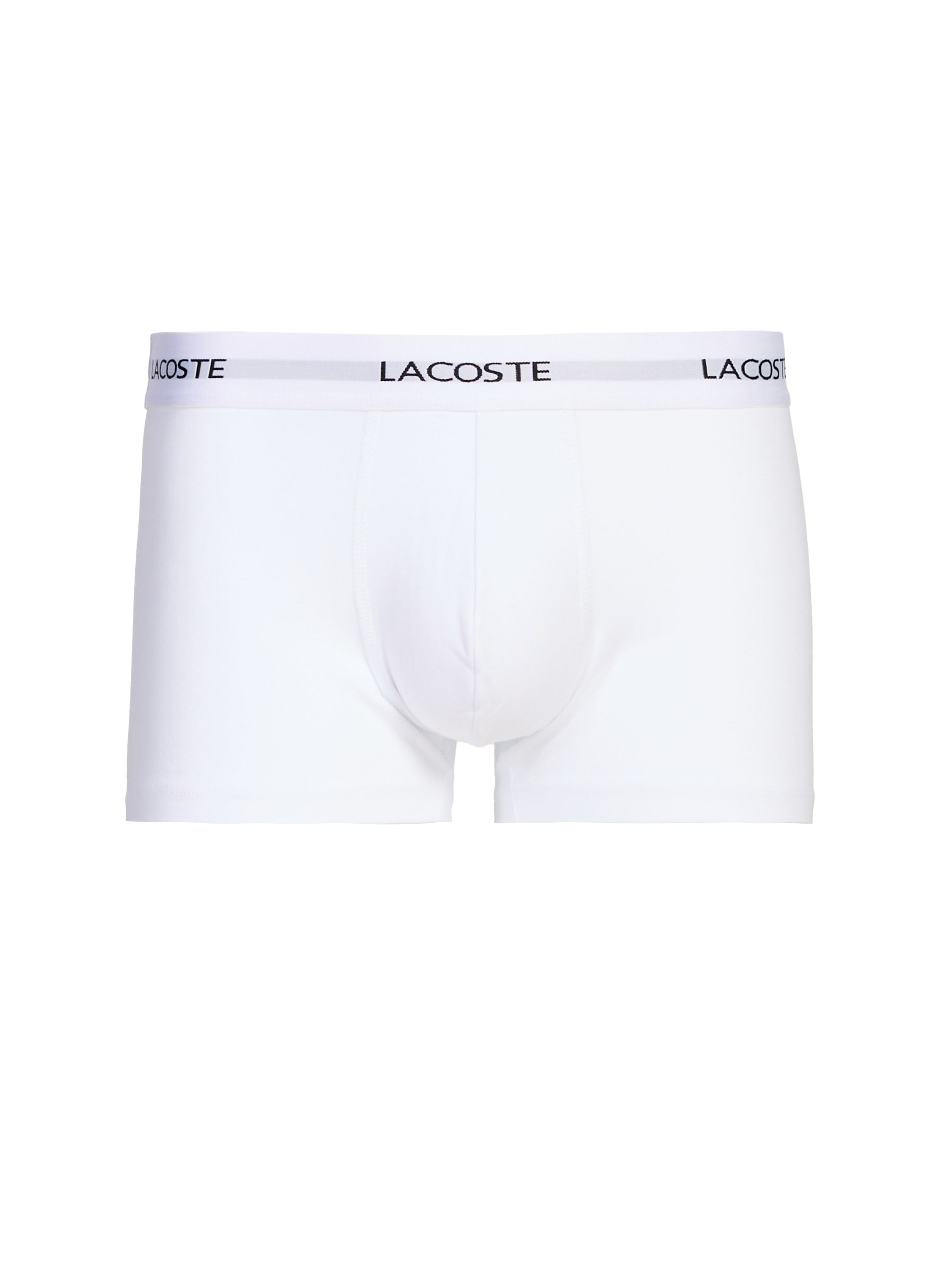 Lot de trois boxers en coton mélangé LACOSTE Multicolore