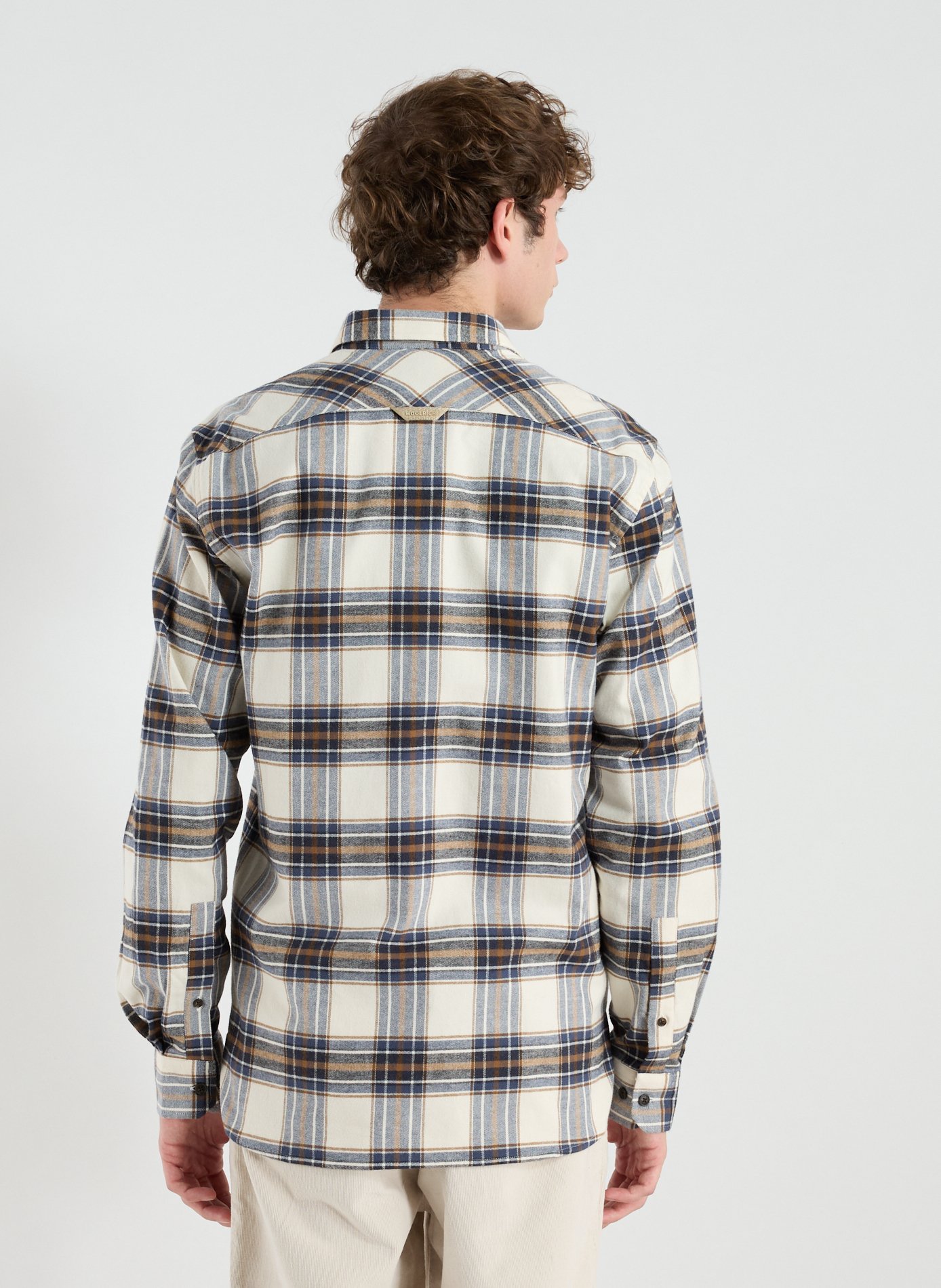 Chemise à carreaux en coton WOOLRICH Multicolore