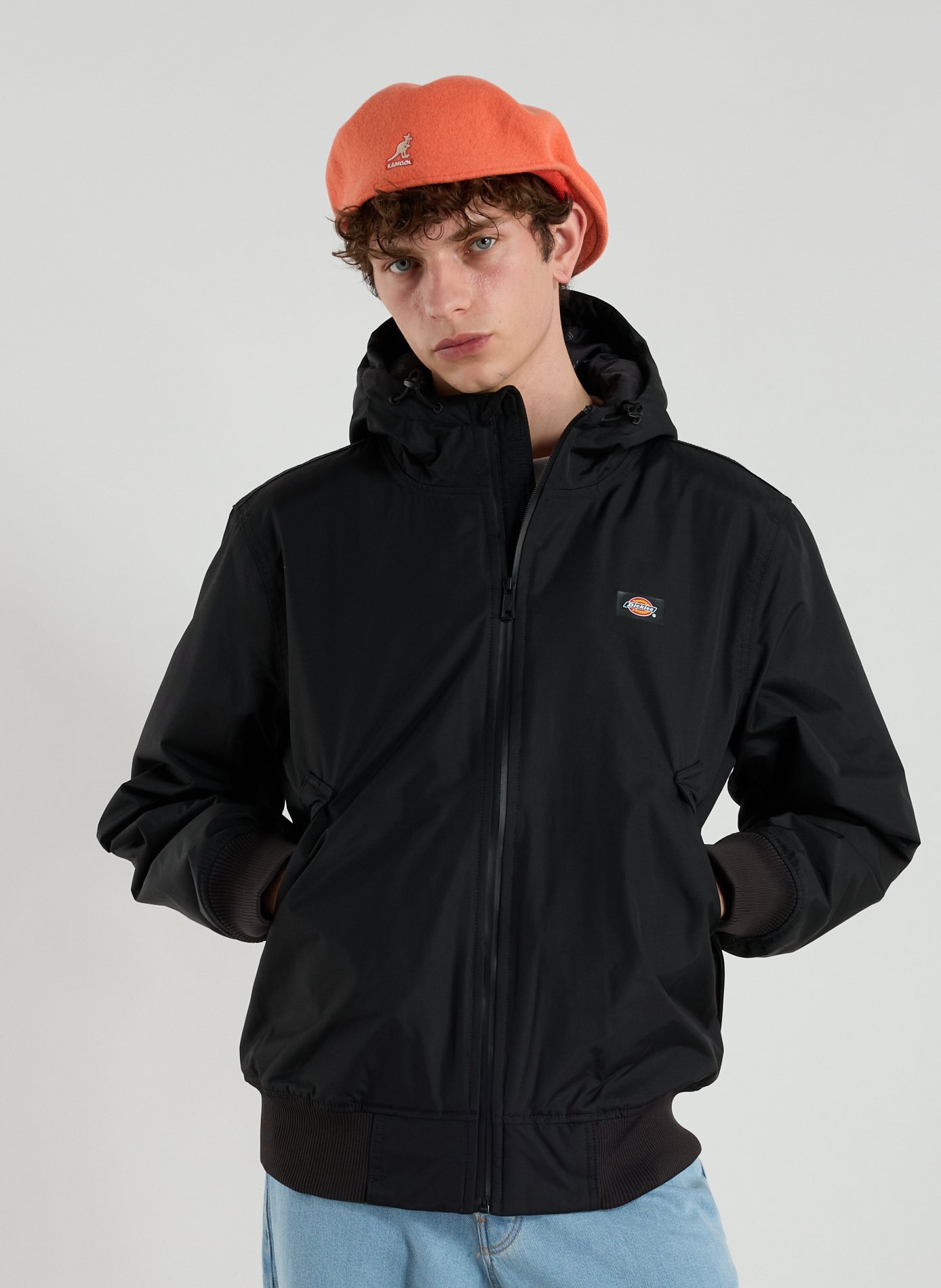 DICKIES Blouson à capuche Noir