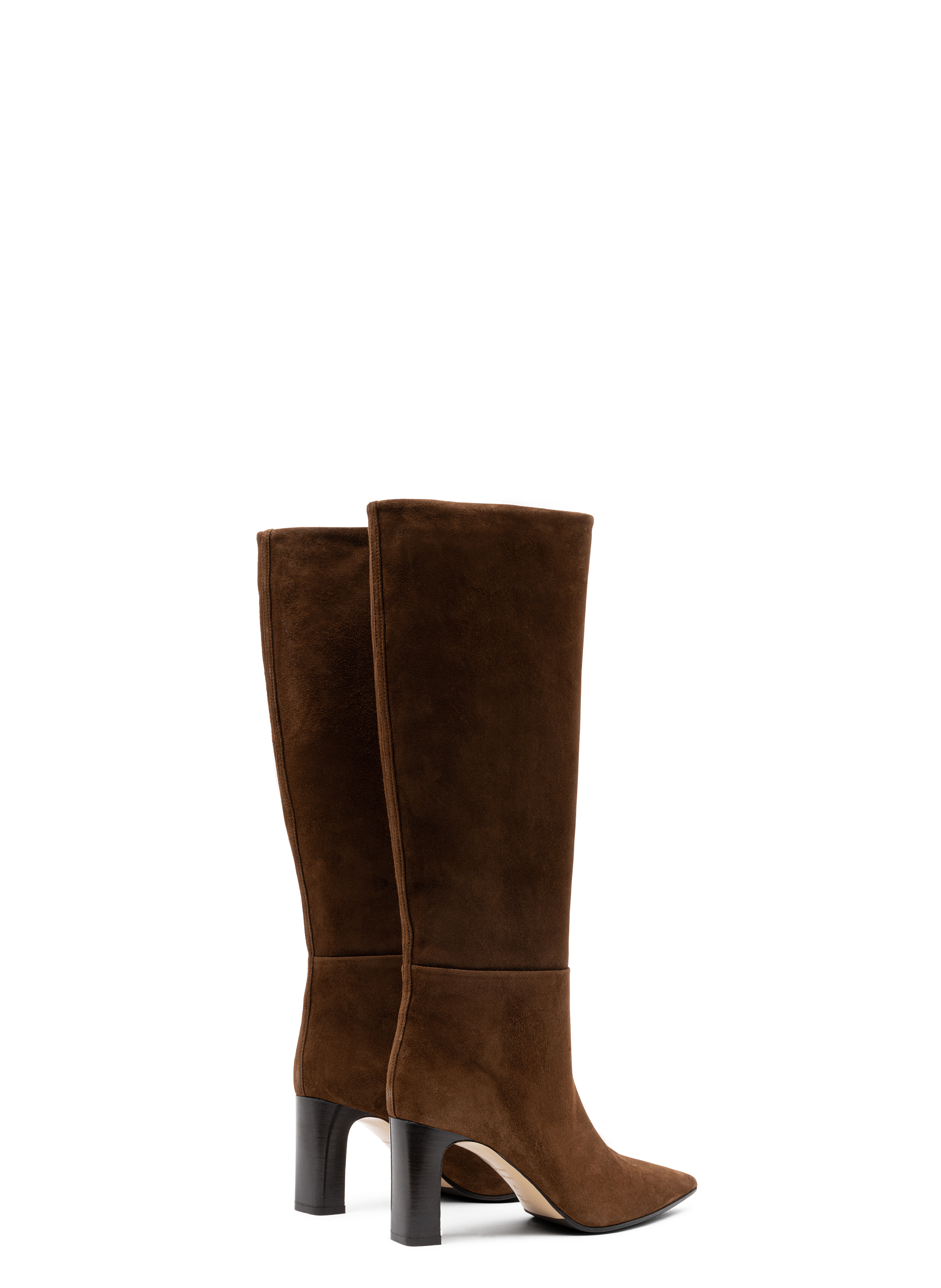 Bottes pepito en chevre velours PARALLELE Marron