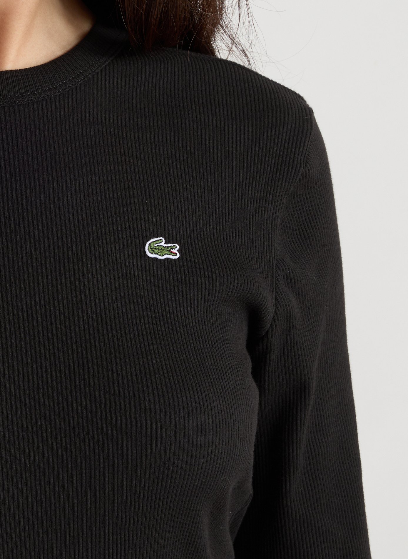 T-shirt manches longues  LACOSTE Noir