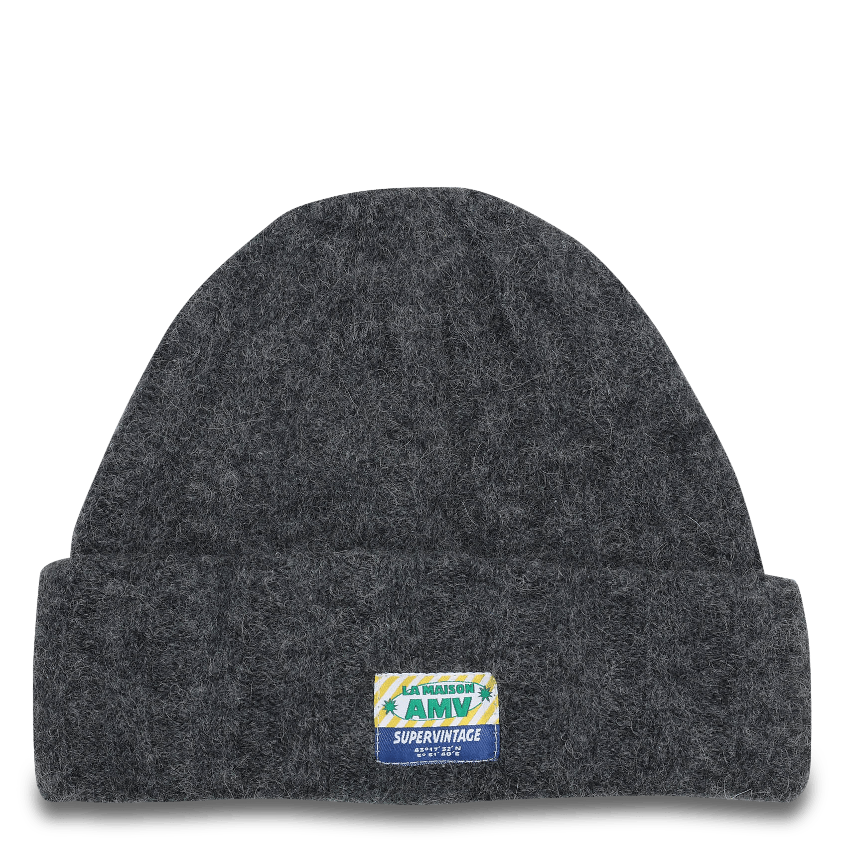 Bonnet en laine mélangée vitow AMERICAN VINTAGE Gris