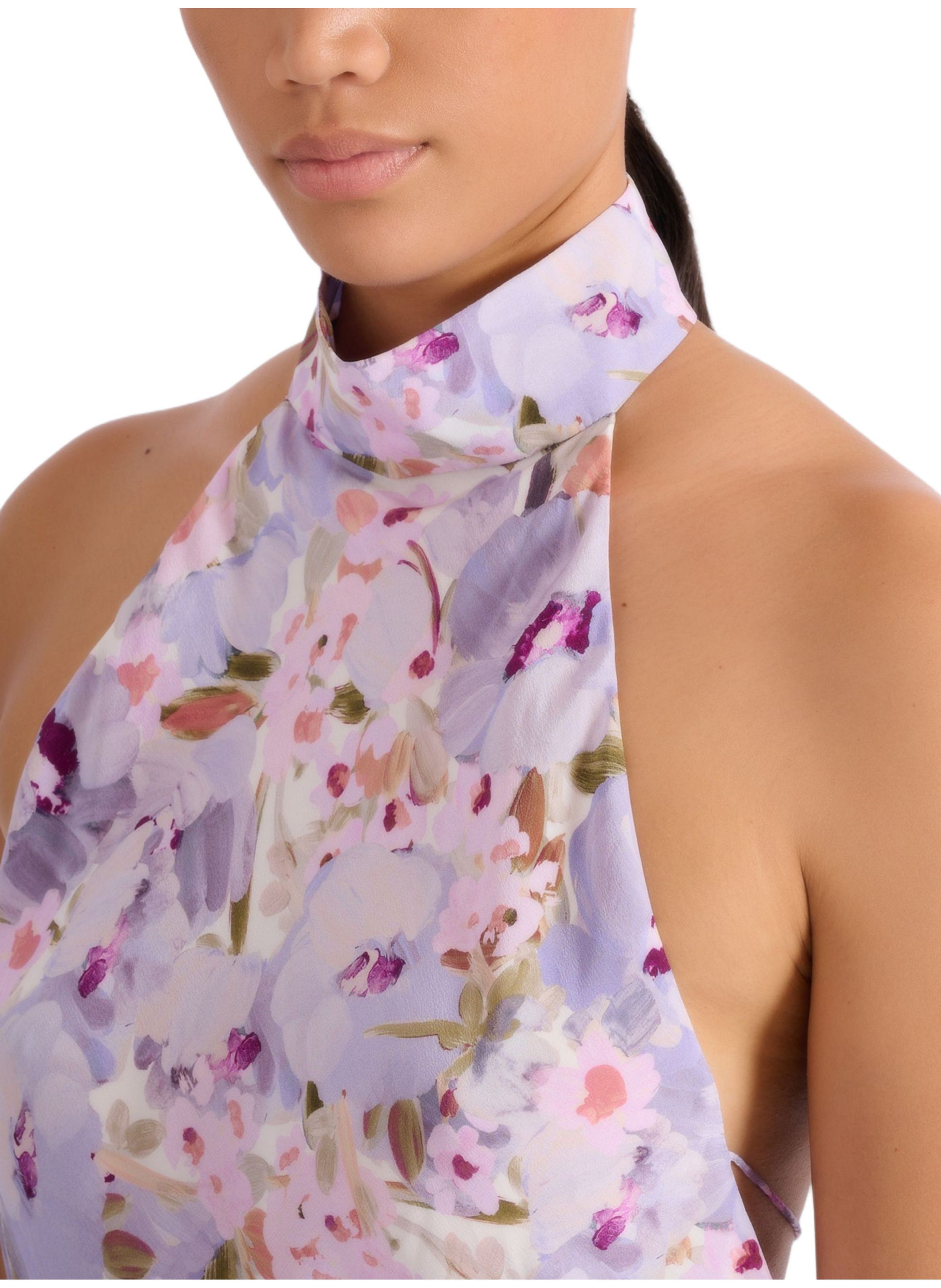 Robe à imprimé poppi flower BALMAIN Multicolore