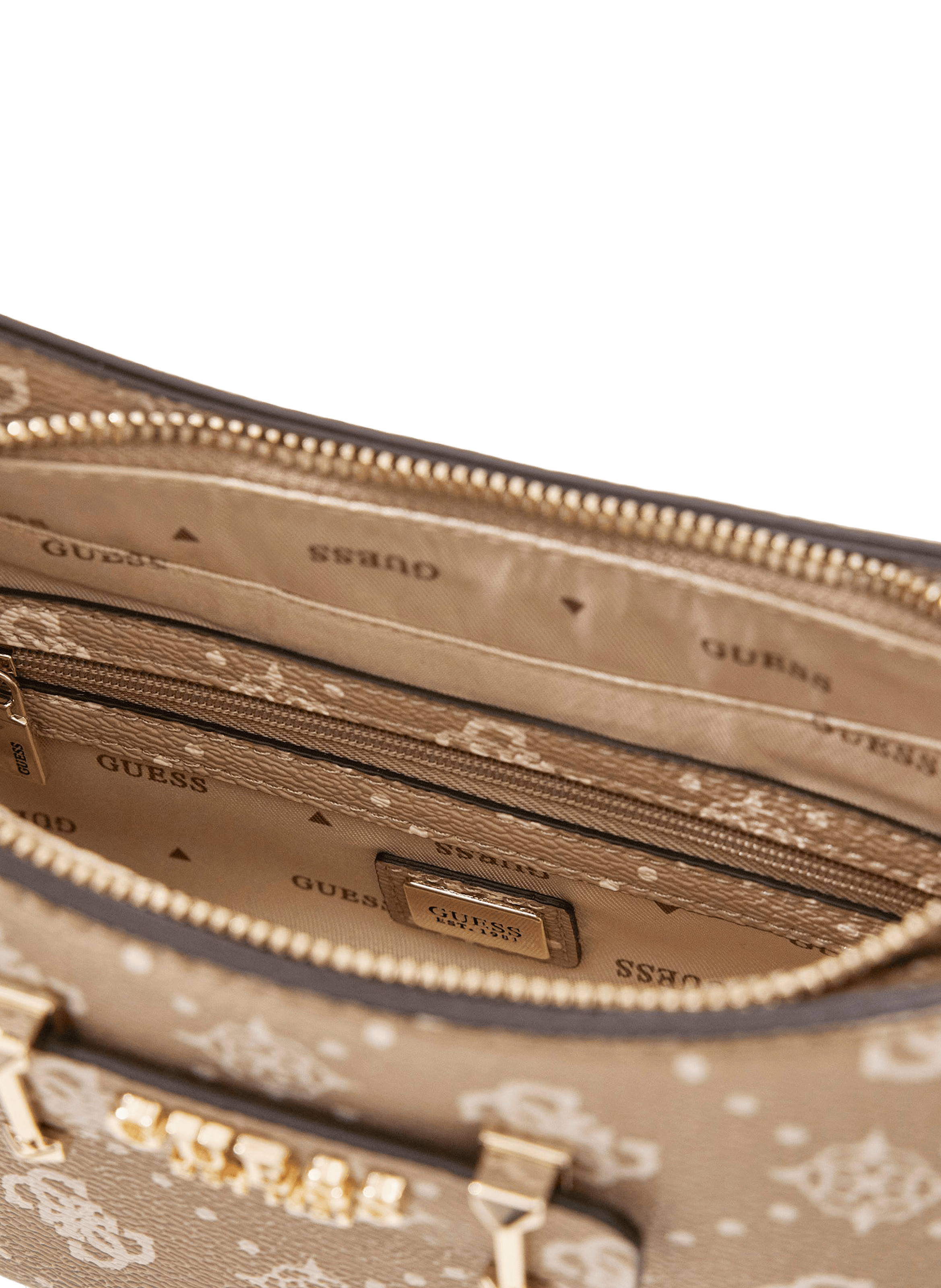 Sac épaule imprimé Carrie GUESS Multicolore