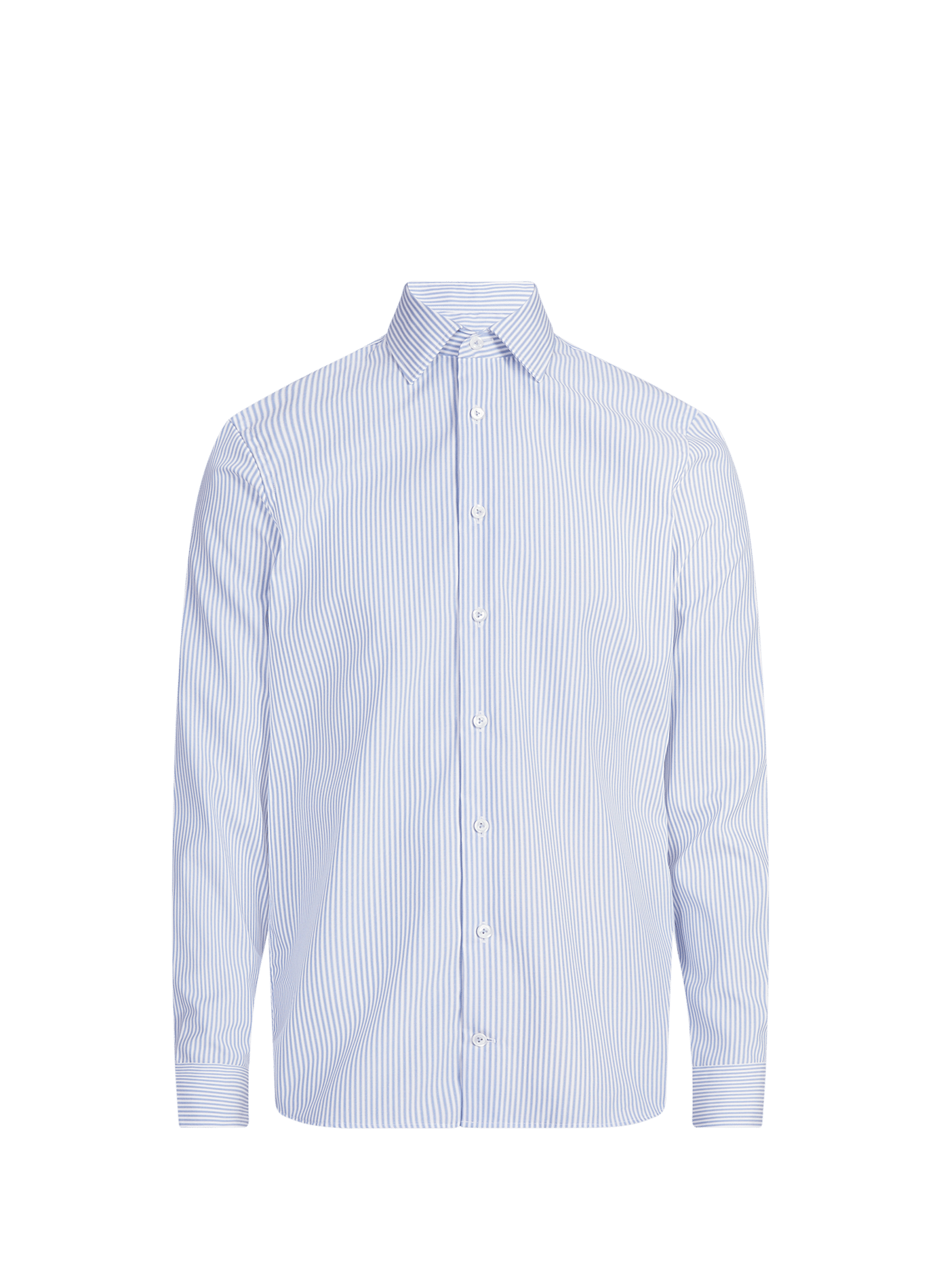 Slim-fit striped cotton shirt VAN LAACK Blue