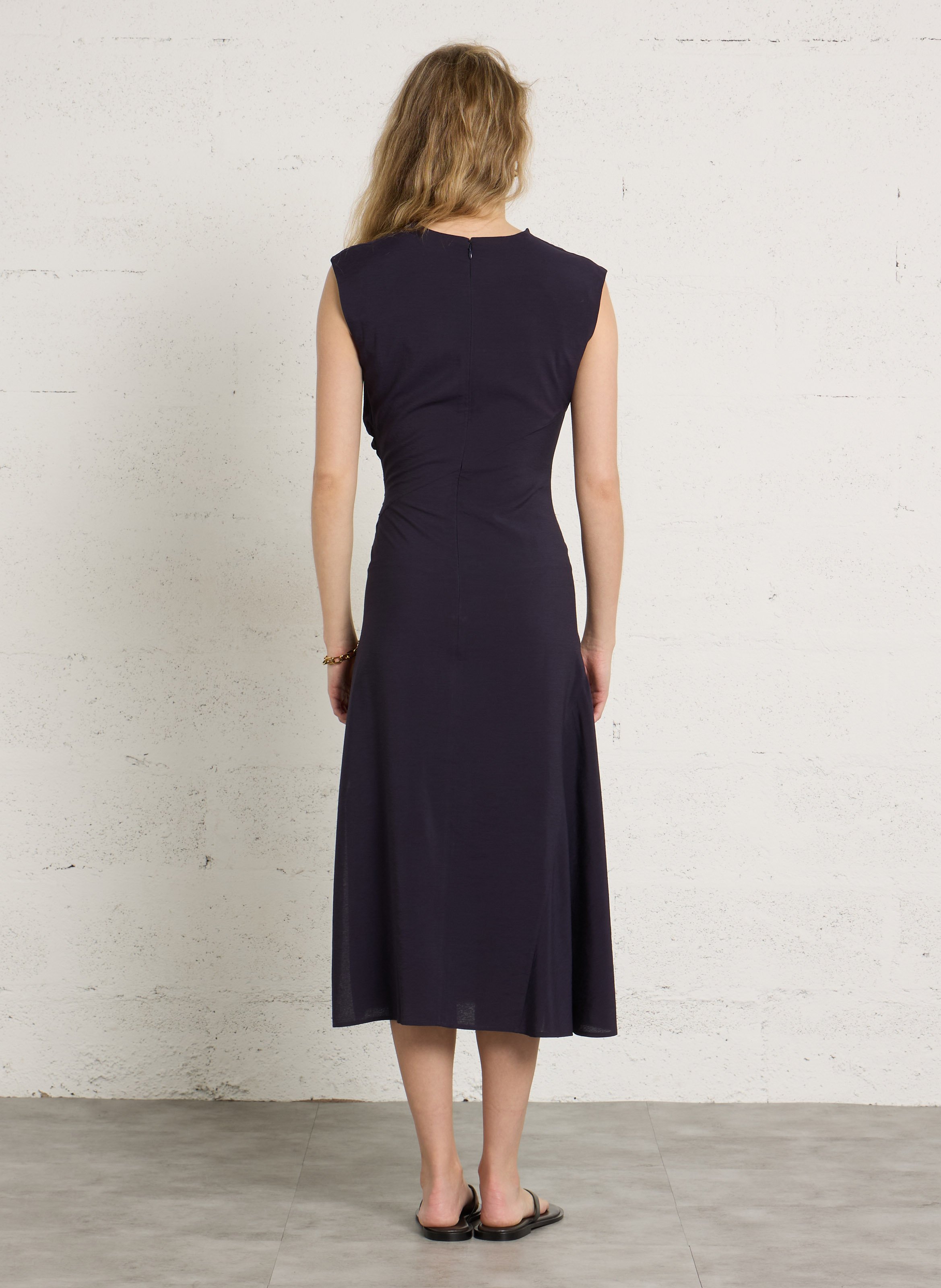 Robe longue cintrée eugenie SOEUR Violet