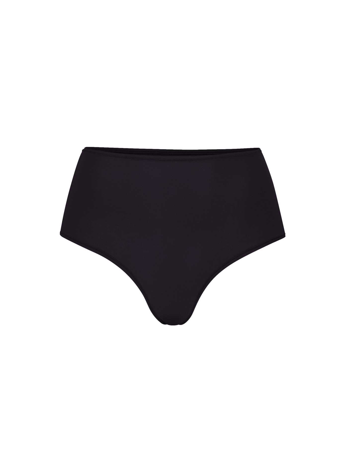 High-waisted solid color SKIMS Black