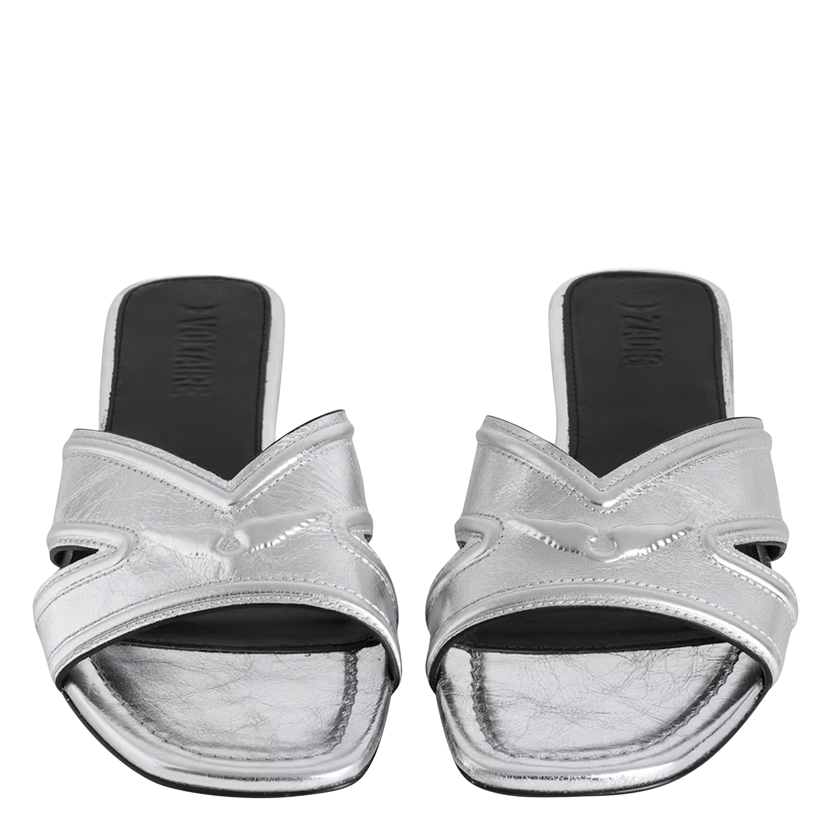 Sandales plates azora ZADIG&VOLTAIRE Argent