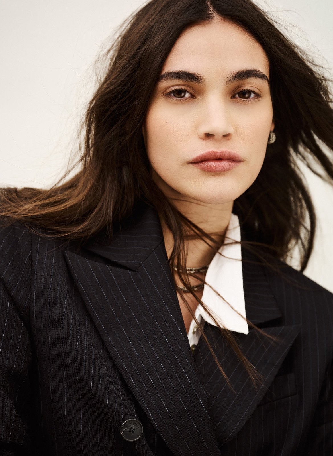 Veste col tailleur coline BA&SH Bleu