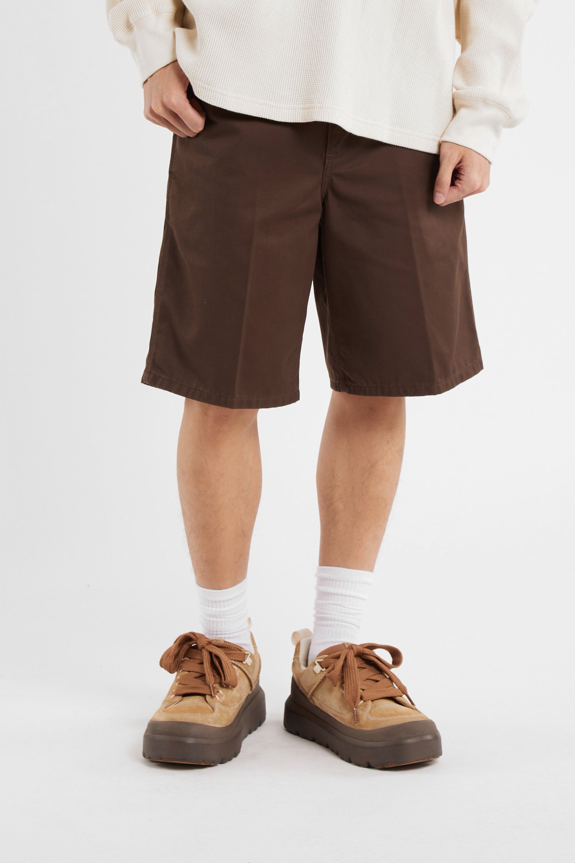 Short simple short CARHARTT WIP Marron
