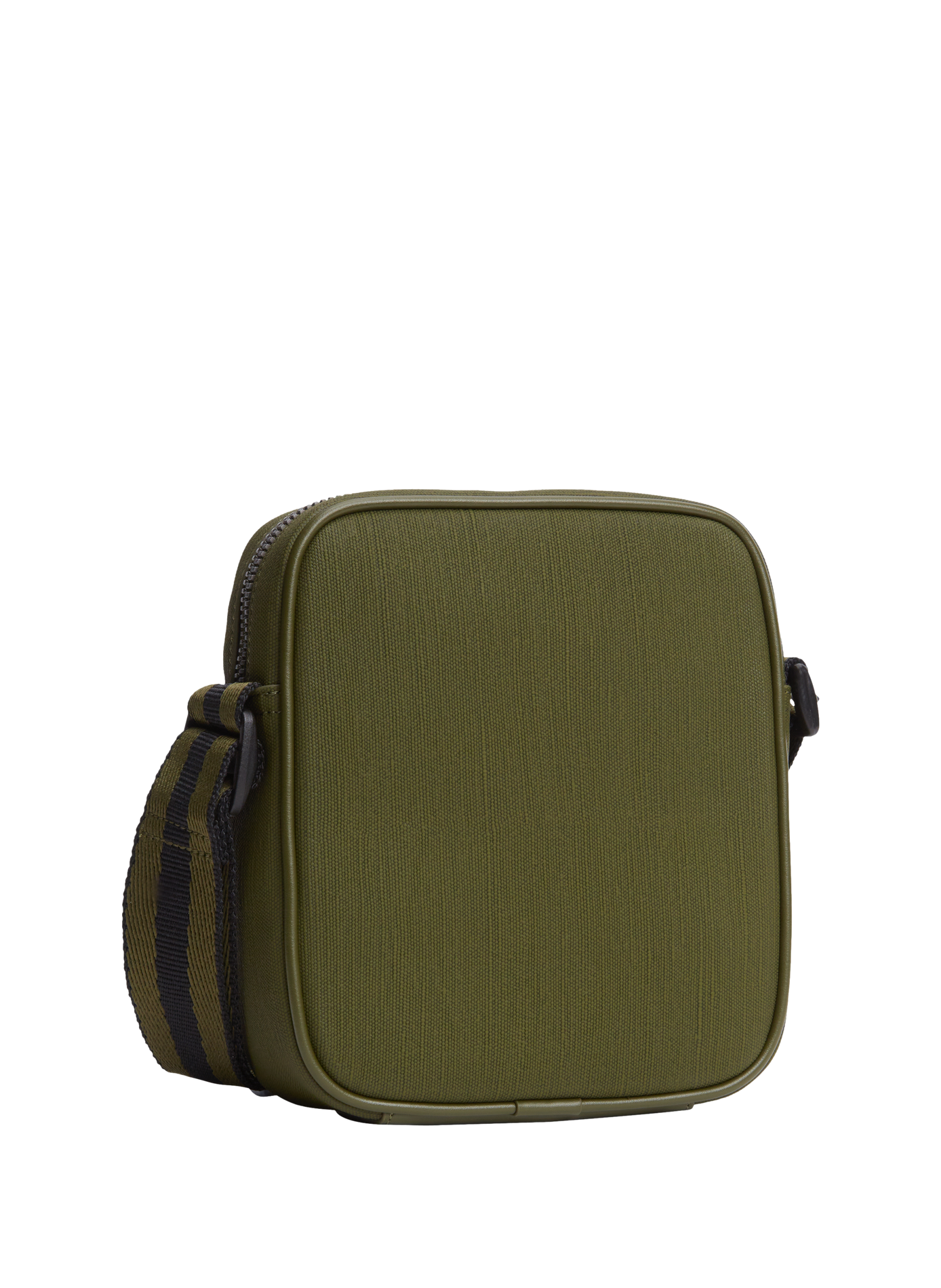 Crossbody bag with embroidered logo patch TOMMY HILFIGER Khaki