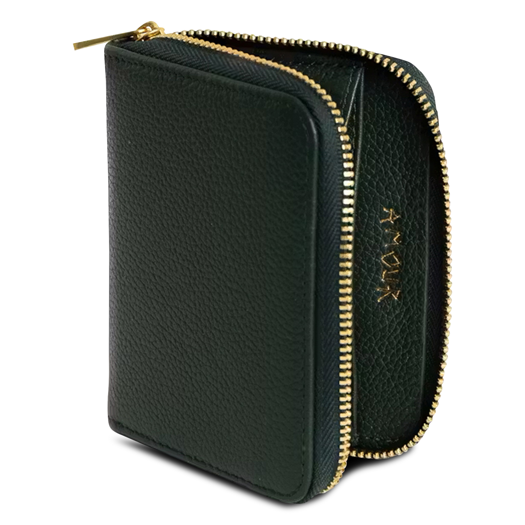 Portefeuille en cuir mini zv | Vert ZADIG&VOLTAIRE Femme