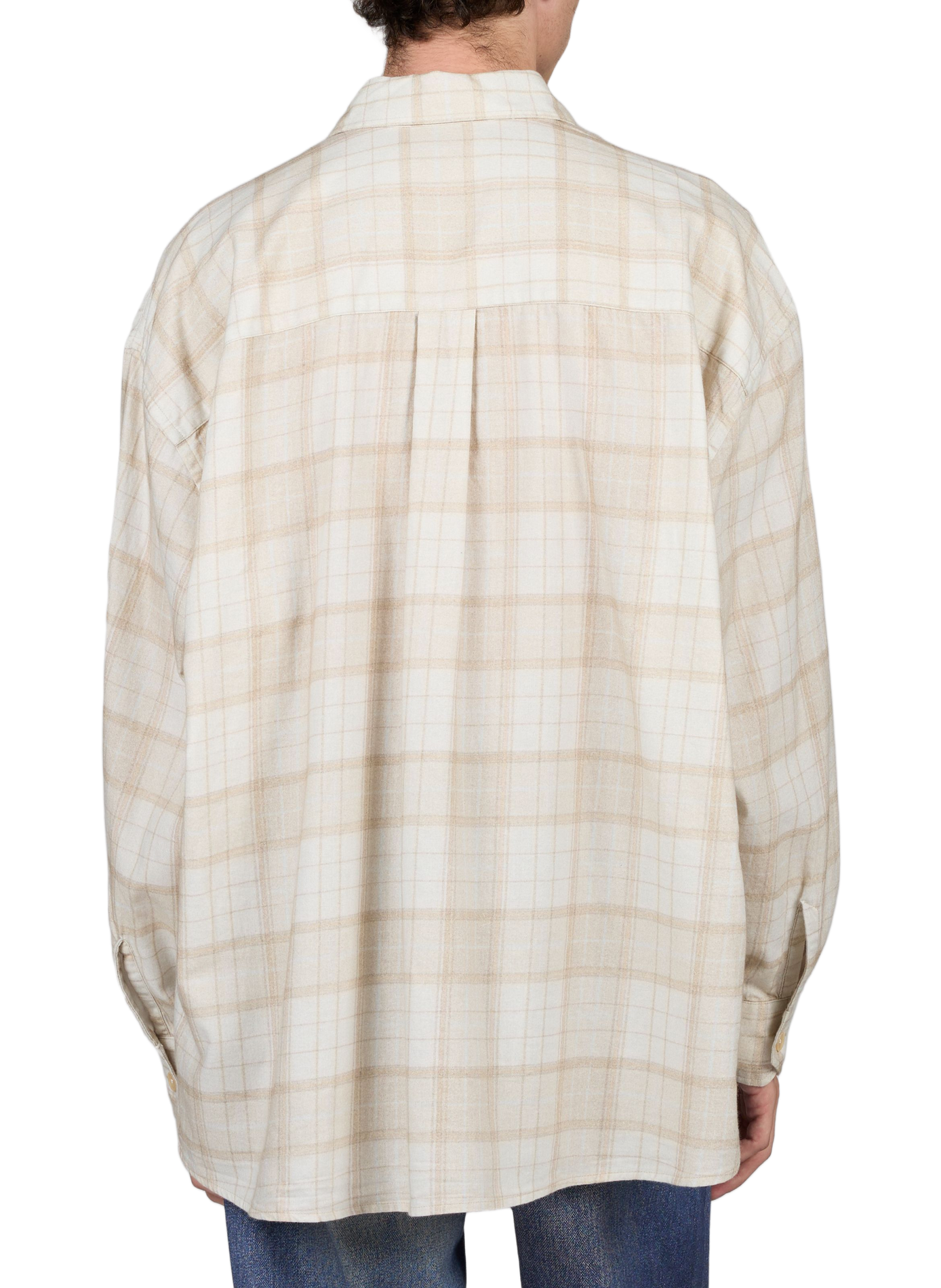 Chemise oversize col classique en coton imprimé OUR LEGACY Multicolore