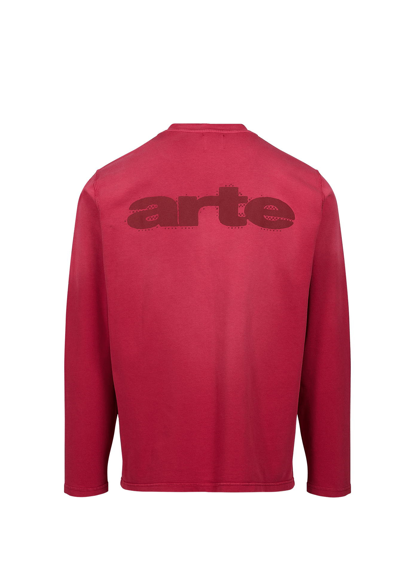Rundhalsausschnitt T-Shirt aus Baumwolle ARTE ANTWERP Rot