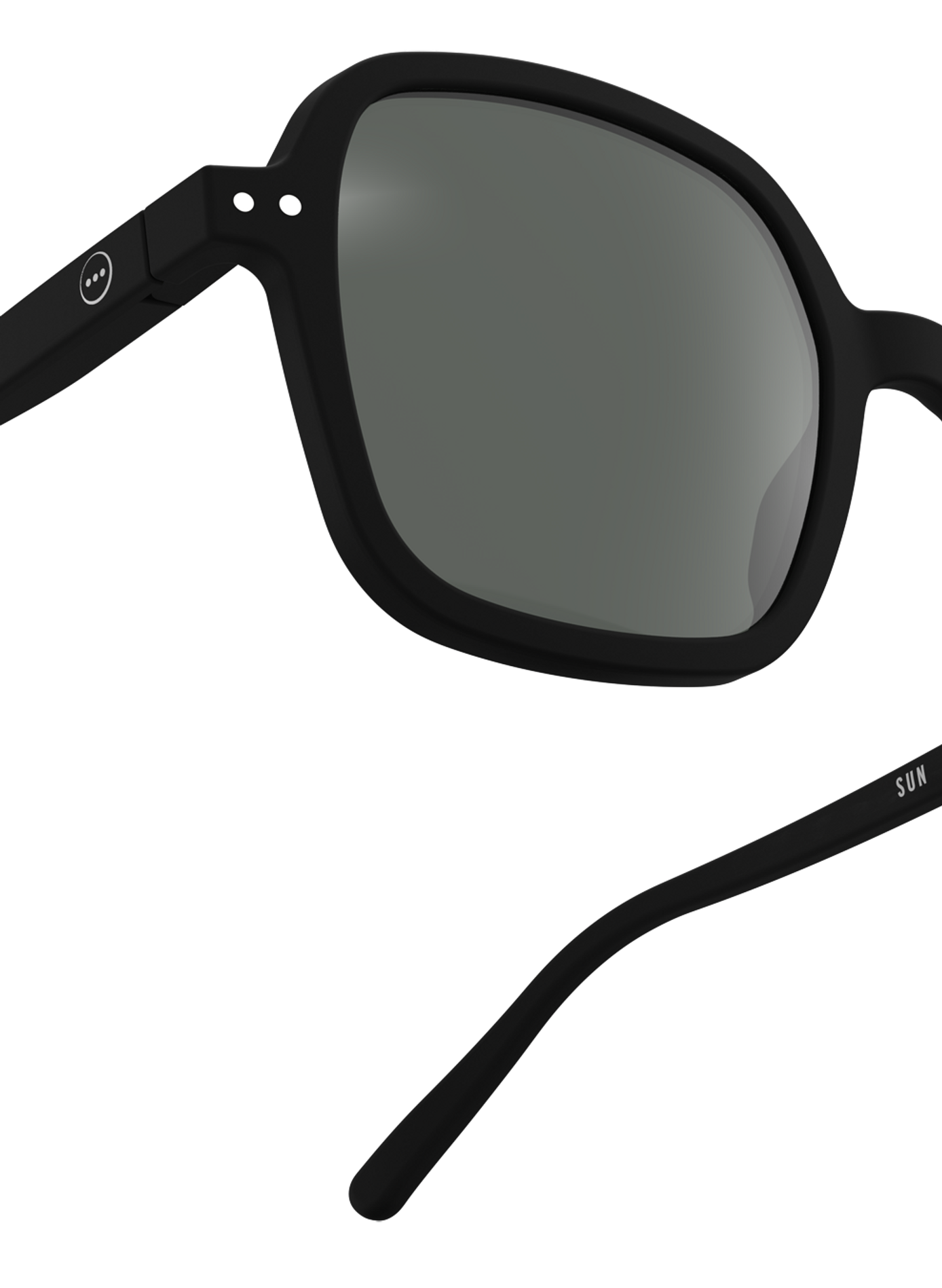 Square sunglasses IZIPIZI Black