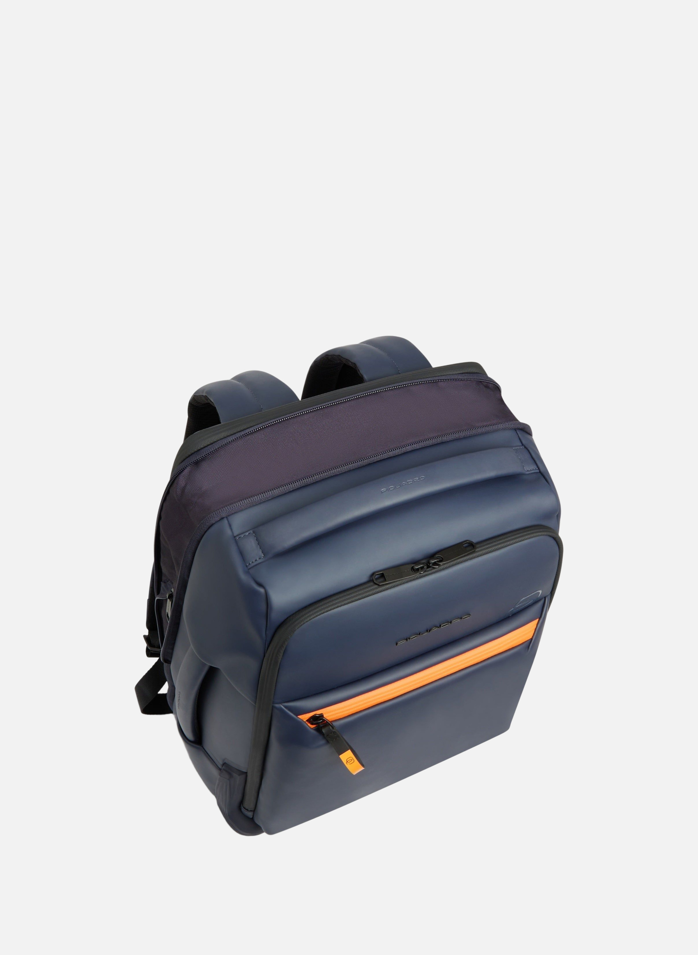 Water resistant travel laptop backpack 15,6" PIQUADRO Blue