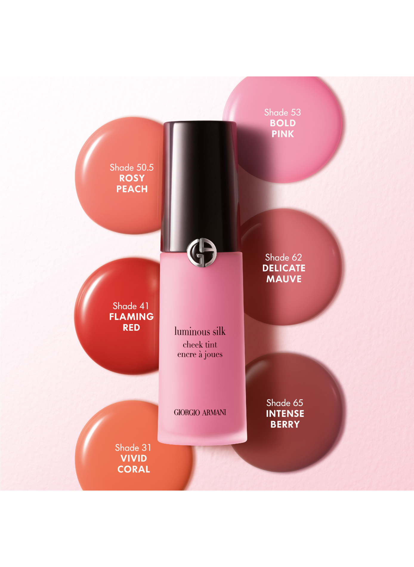 Liquid Cheek Tint Blush ARMANI 65- intense berry
