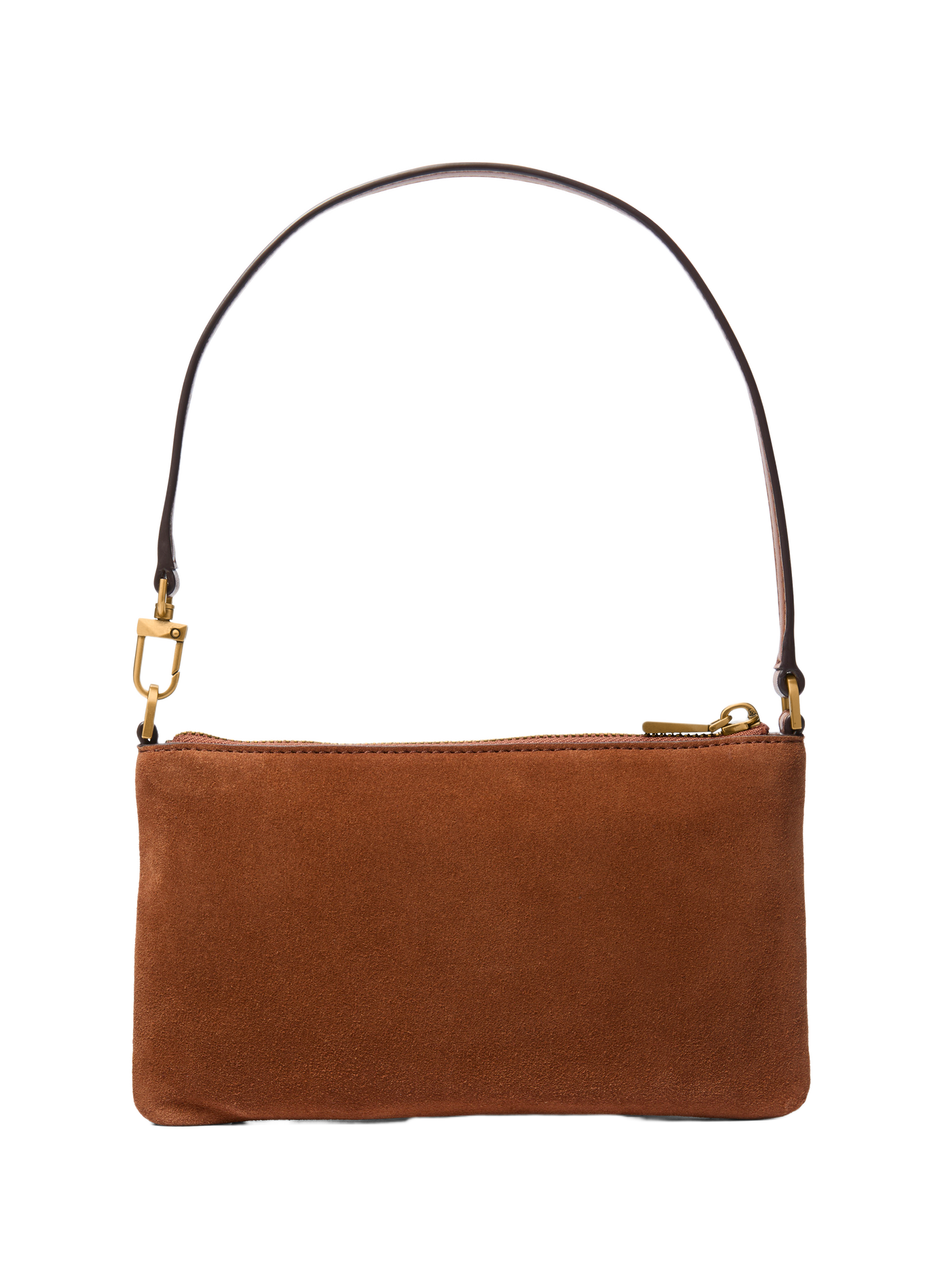 Clutch mit Riemen aus geflochtenem Leder MICHAEL KORS Braun