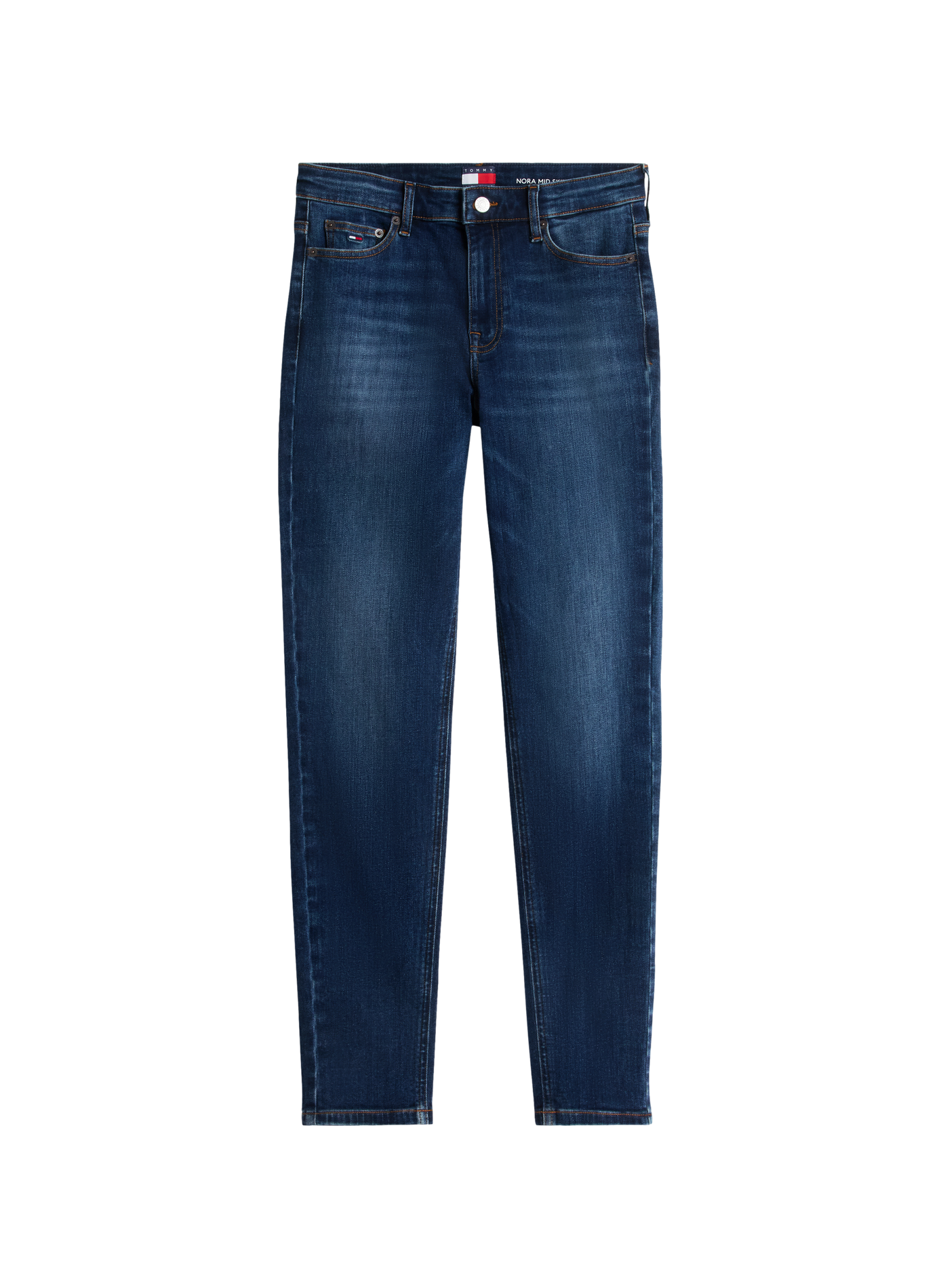 High-waisted slim-fit jeans TOMMY HILFIGER Blue