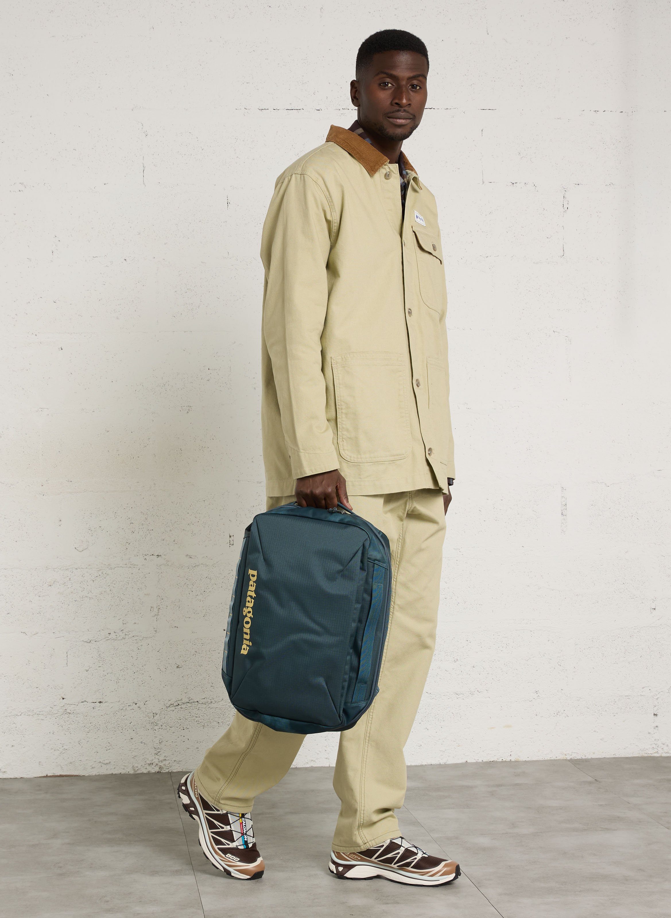 Pantalon droit en coton bio | Beige PATAGONIA Heren