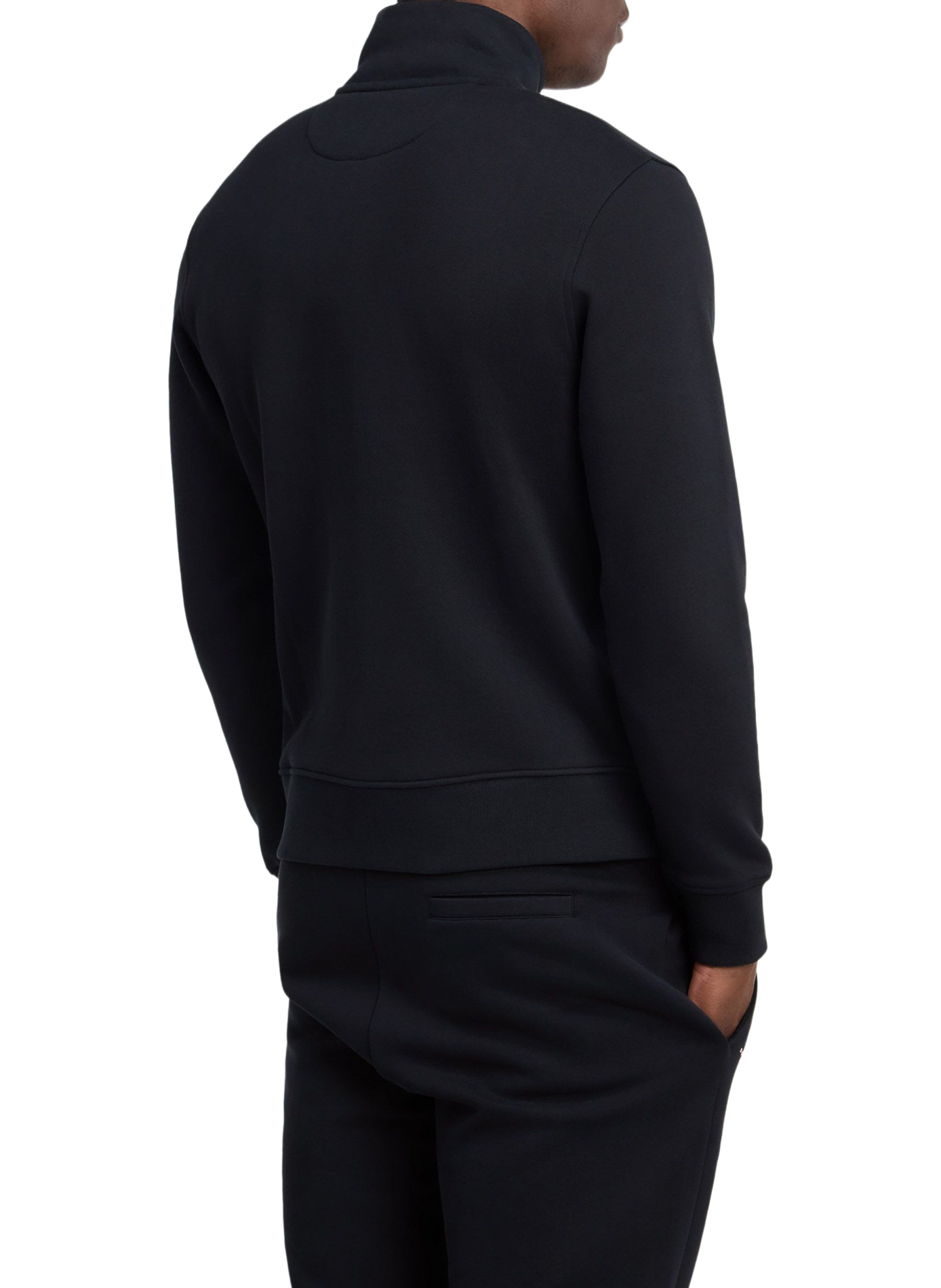 Sweat slim en coton EDEN PARK Noir