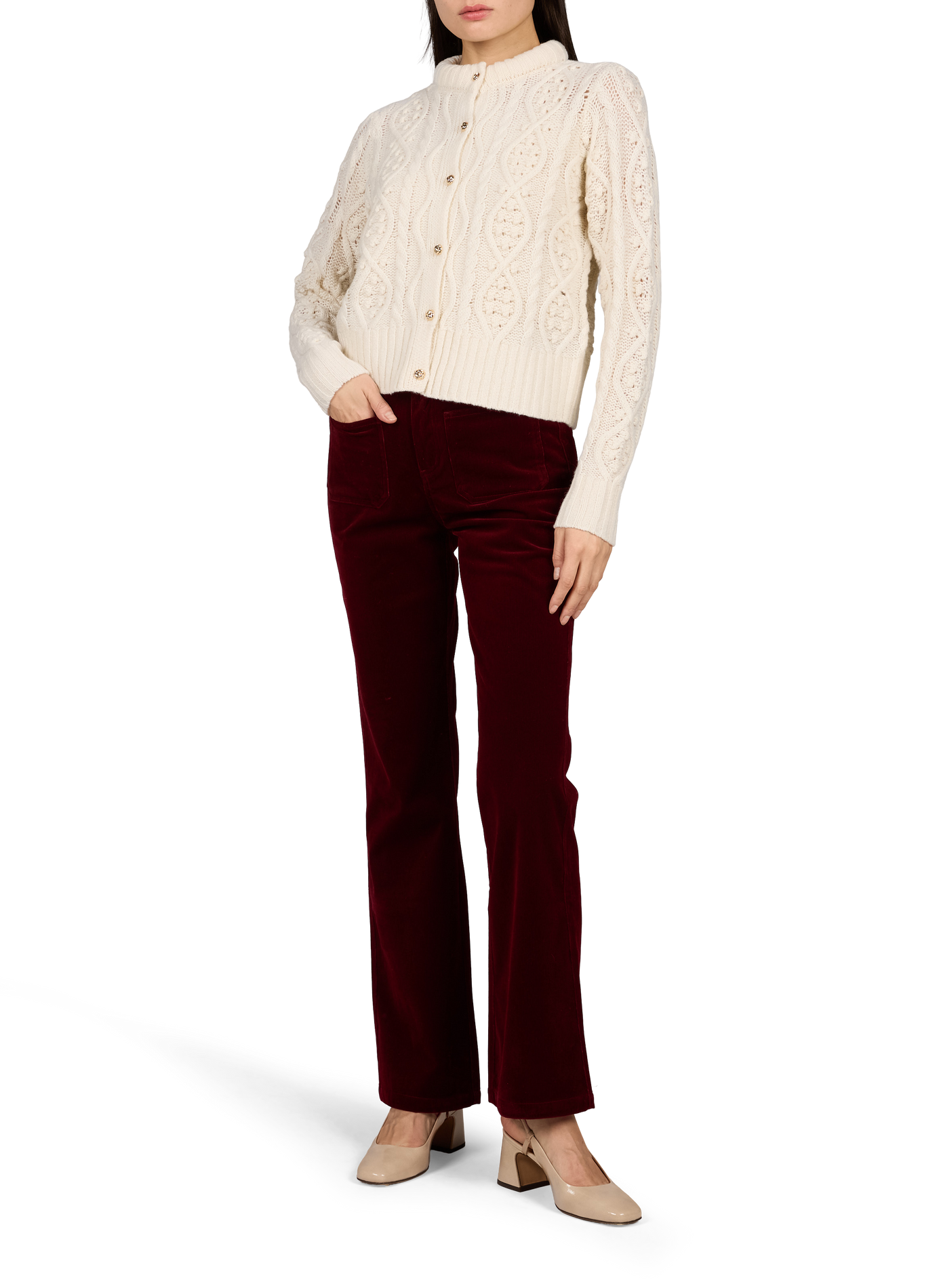 Oversize-Wollweste MARCUS PETITE MENDIGOTE Beige