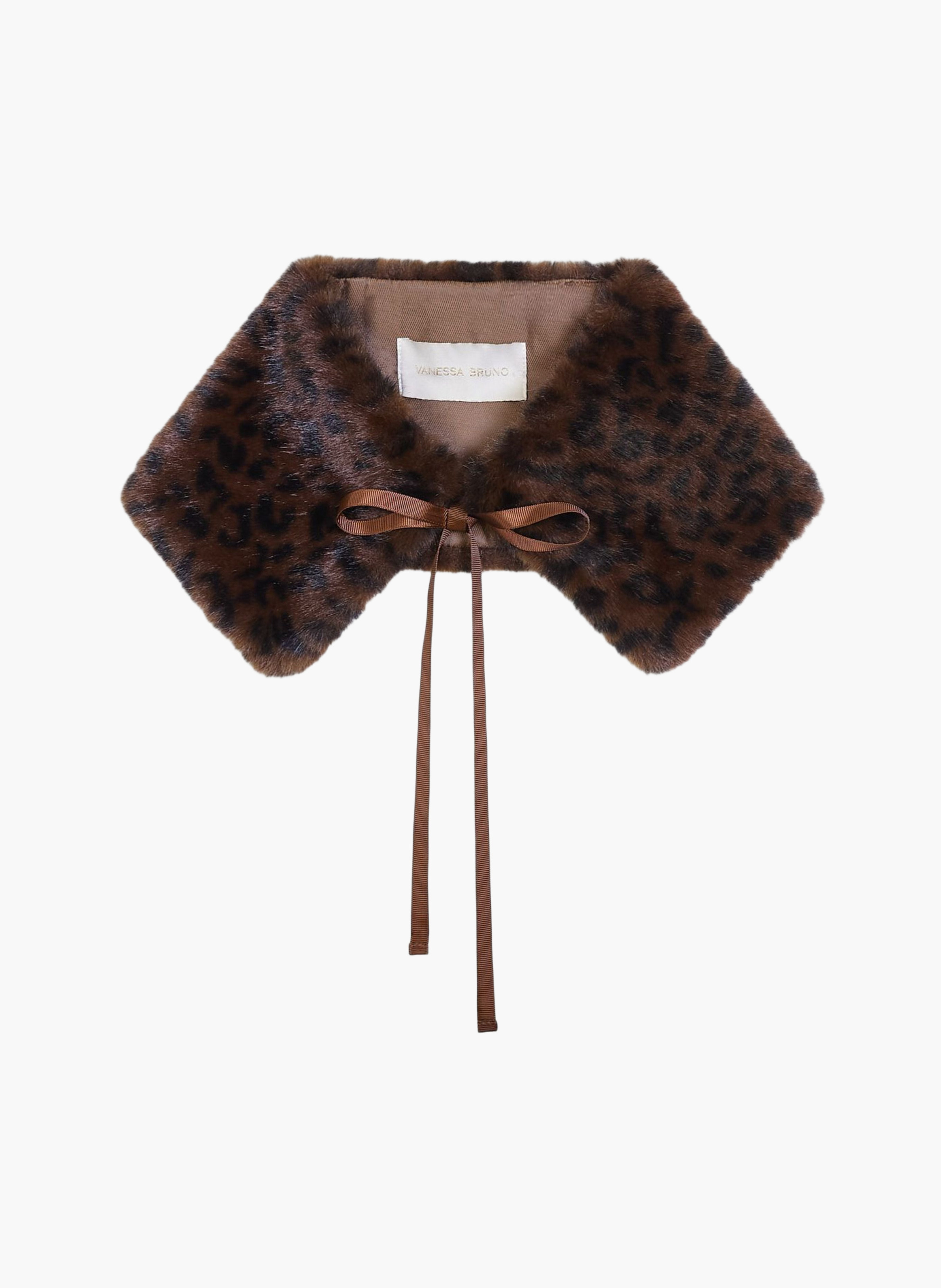 Col amovible hyuri VANESSA BRUNO Marron