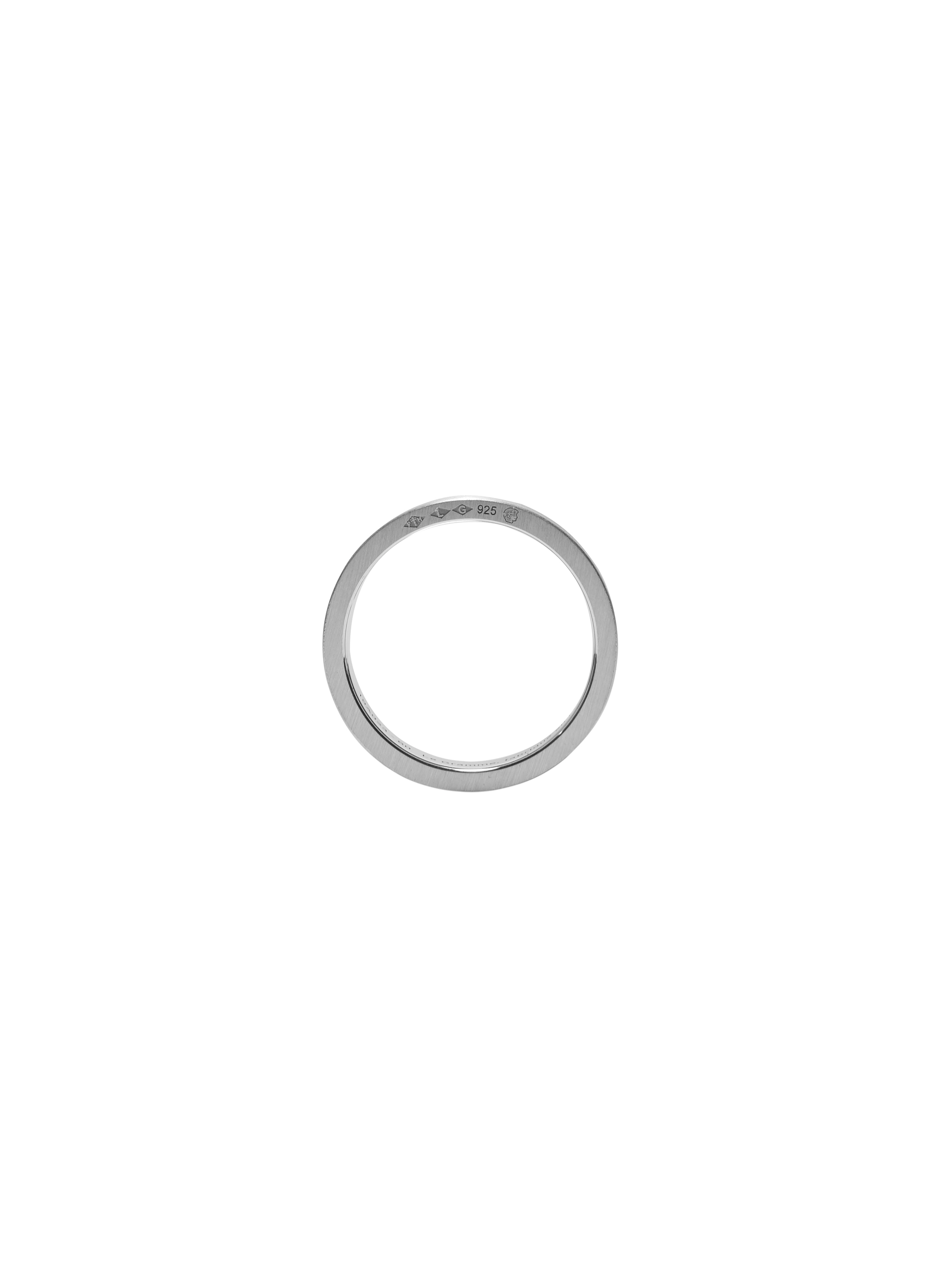 LE GRAMME ?Le 7 Grammes? Silver Ribbon Ring Silver