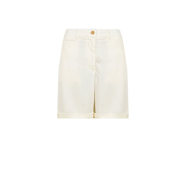 Short chino en coton et lyocell