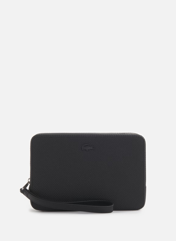 Grained leather pouch LACOSTE Grained leather pouch LACOSTE