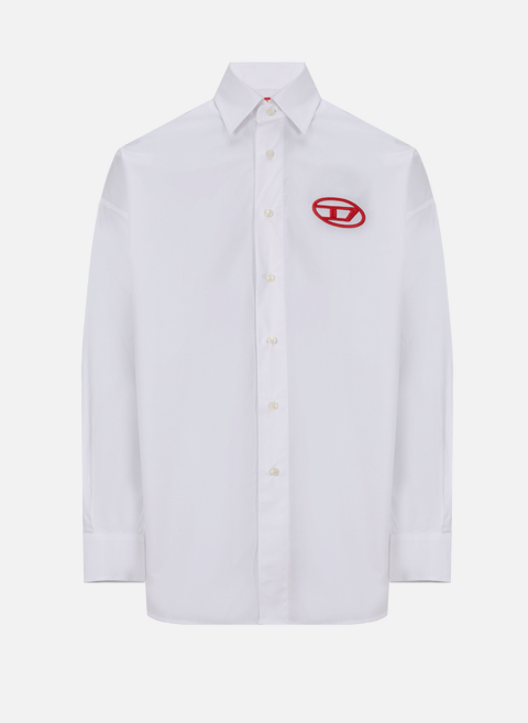 Cotton shirt WhiteDIESEL 