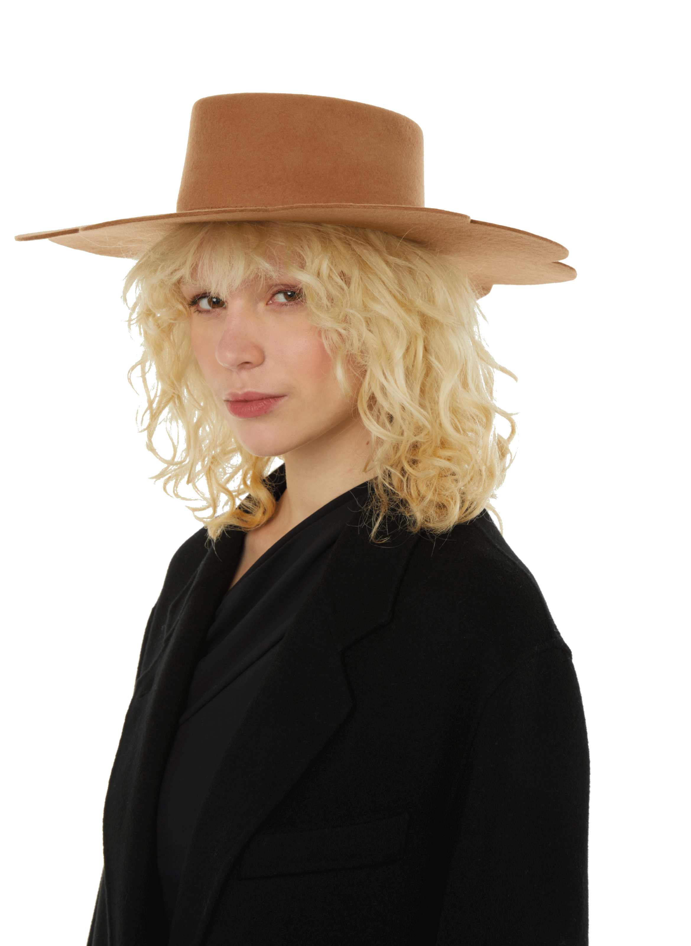 Chapeau en laine  DESTREE Beige