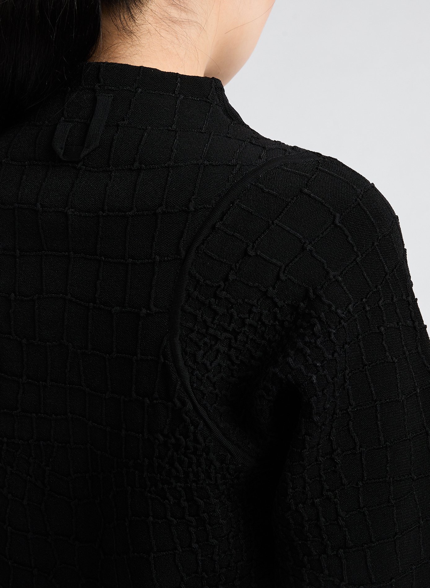 Le cardigan Scala court  JACQUEMUS Noir