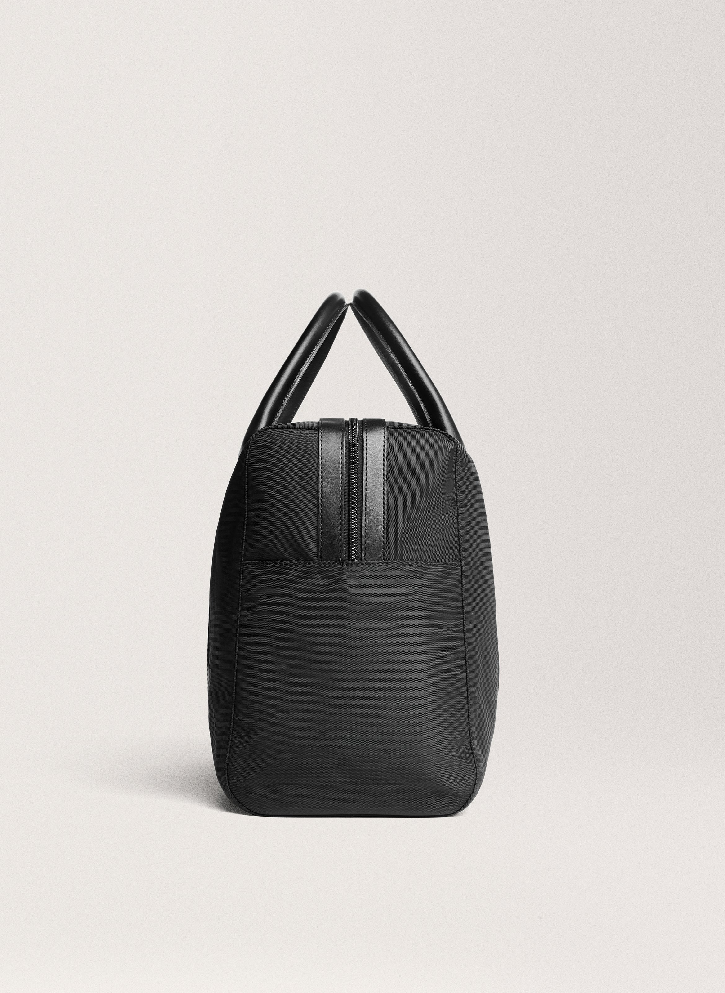 Sac de week-end 'compact weekender' en nylon CARL FRIEDRIK Noir