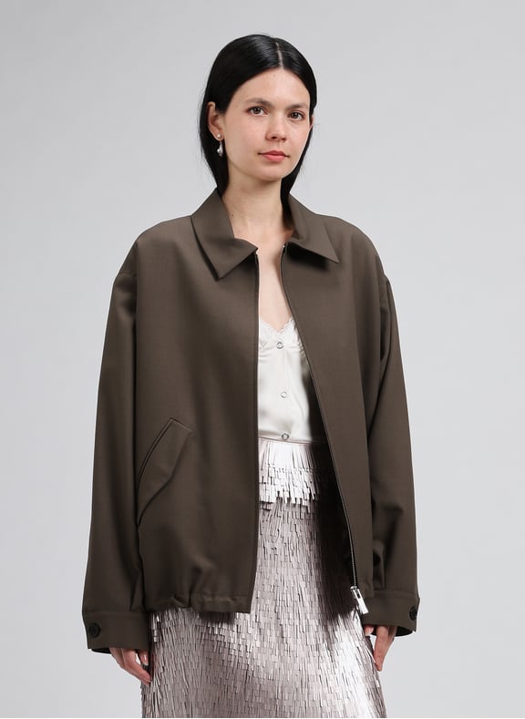 Single-breasted wool jacket White by ROHE FRAMES ROHE FRAMES Single-breasted wool jacket White