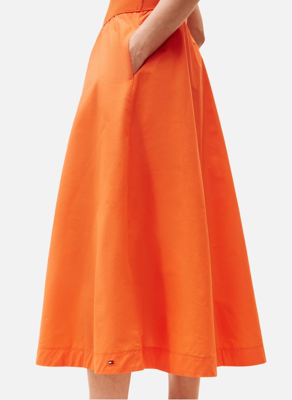 Oversized two-tone dress Orange by TOMMY HILFIGER TOMMY HILFIGER Oversized two-tone dress Orange
