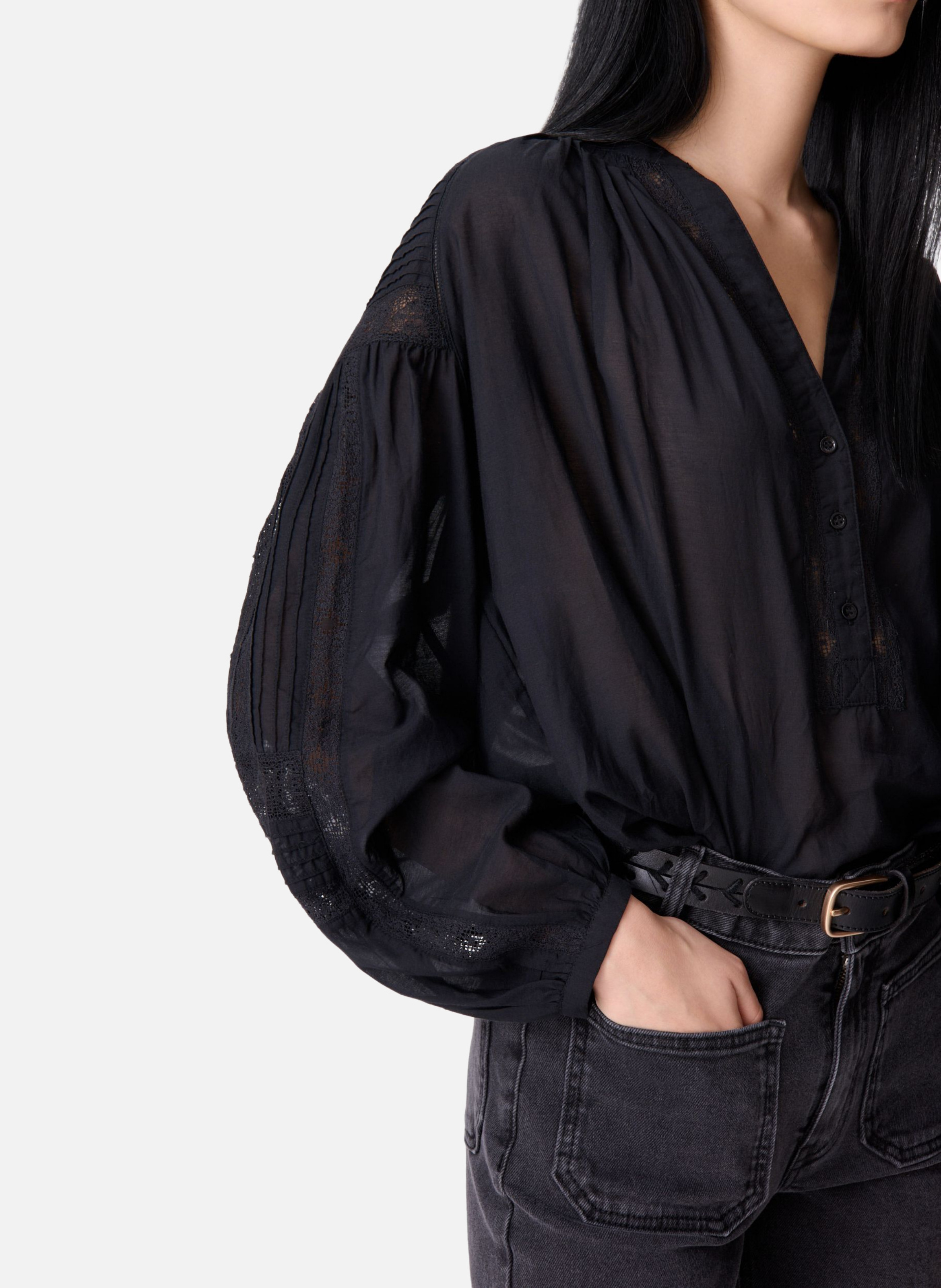 Blouse nipoa VANESSA BRUNO Noir