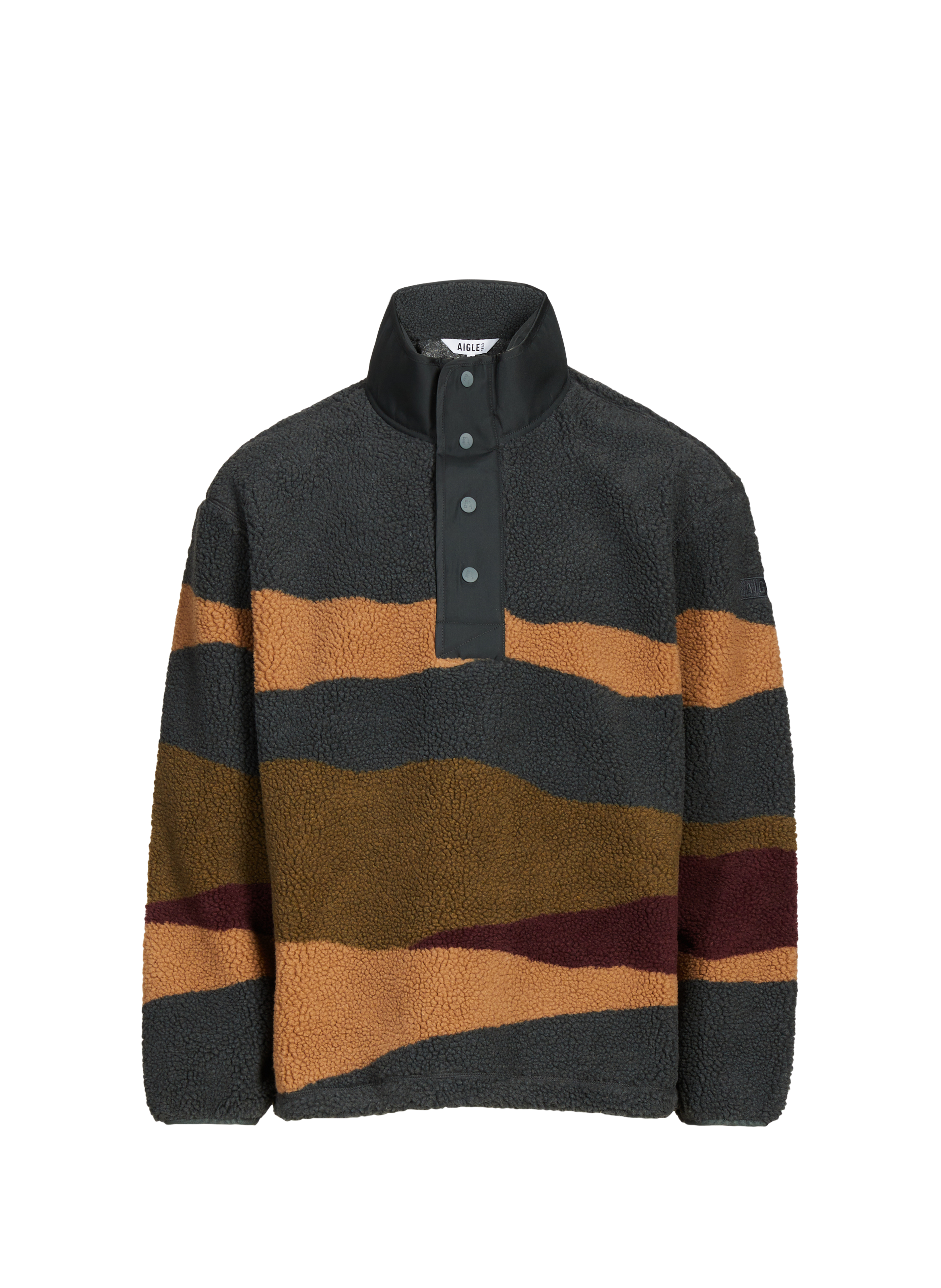 AIGLE High-neck jumper Grey