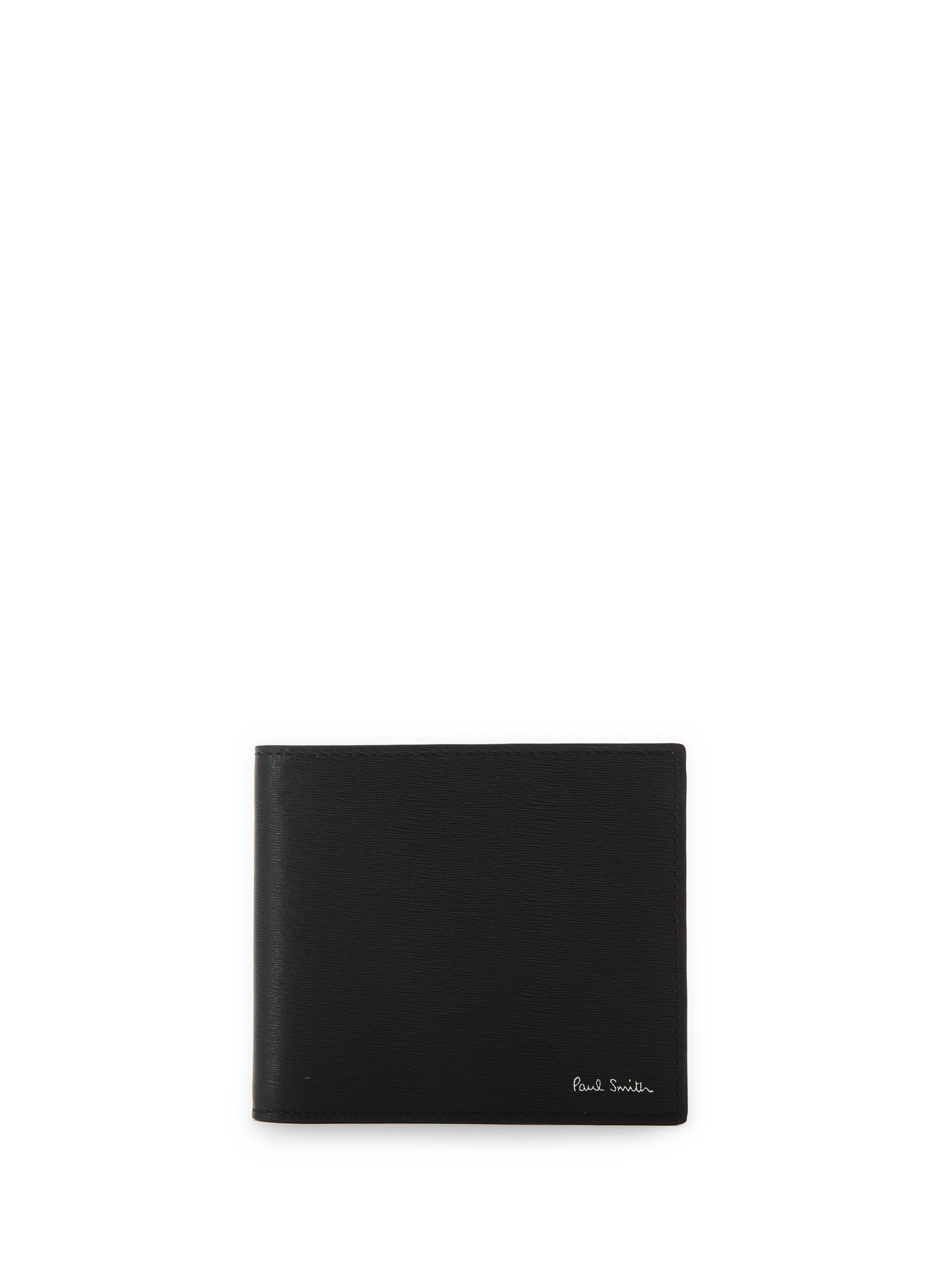 Portefeuille en cuir texturé PAUL SMITH Noir