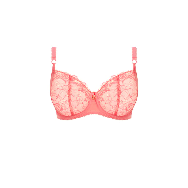 Soutien-gorge corbeille à armatures en dentelle