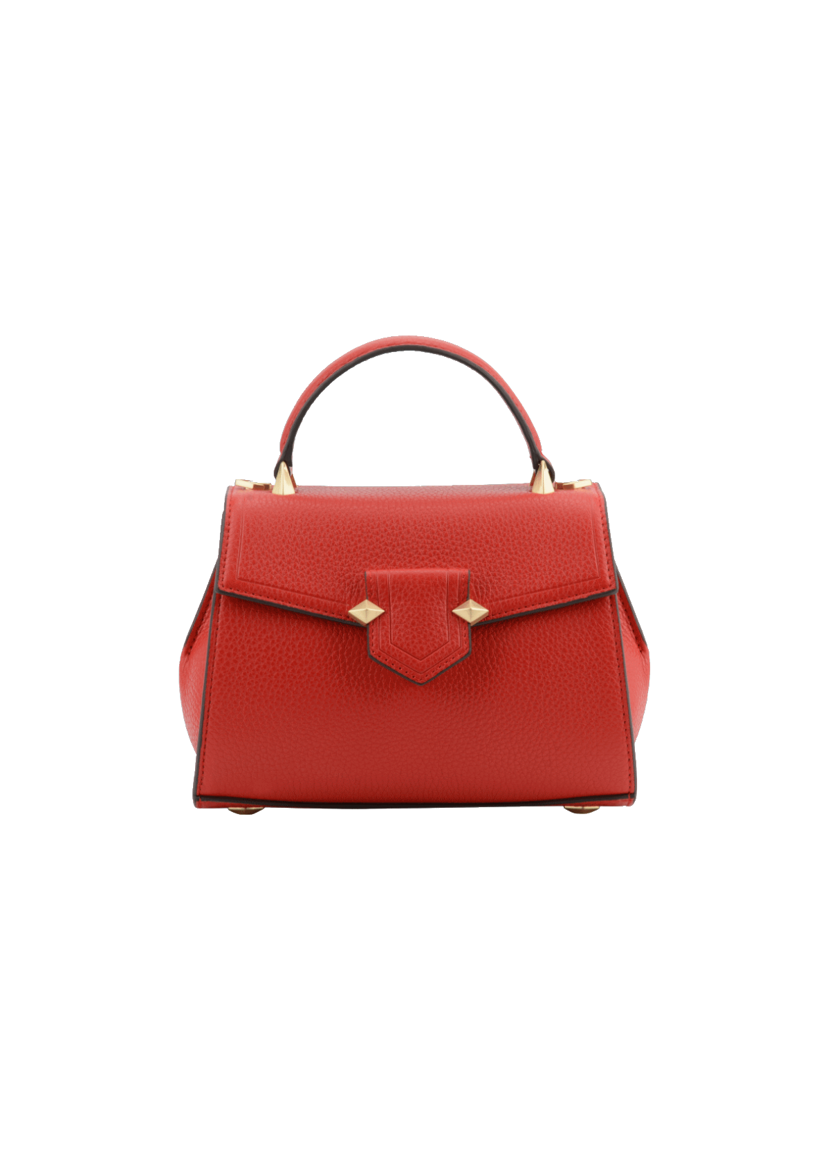 Sèvres | sac porté main pm POURCHET Rouge