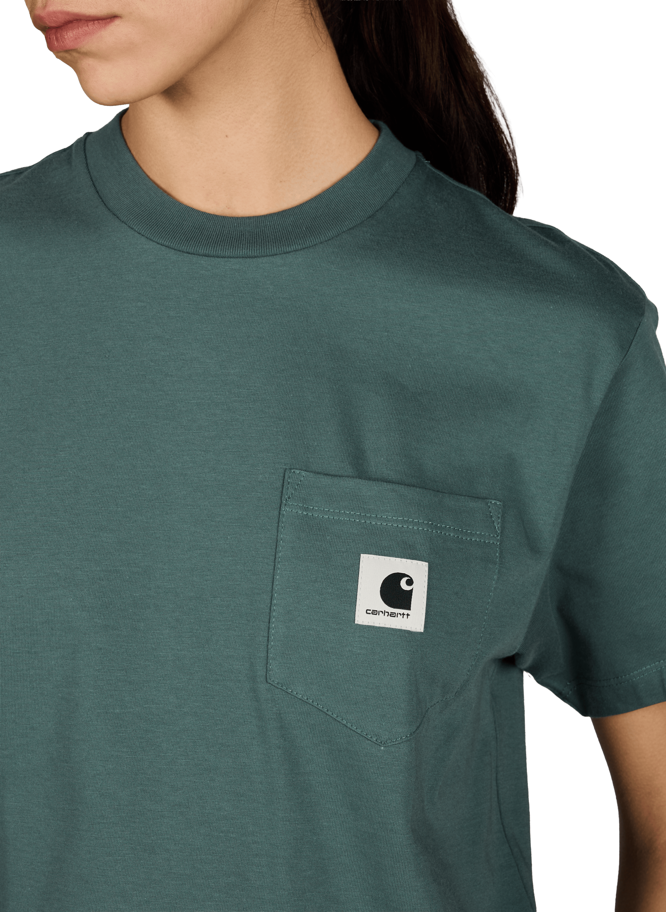 T-shirt à col rond en coton  CARHARTT WIP Vert