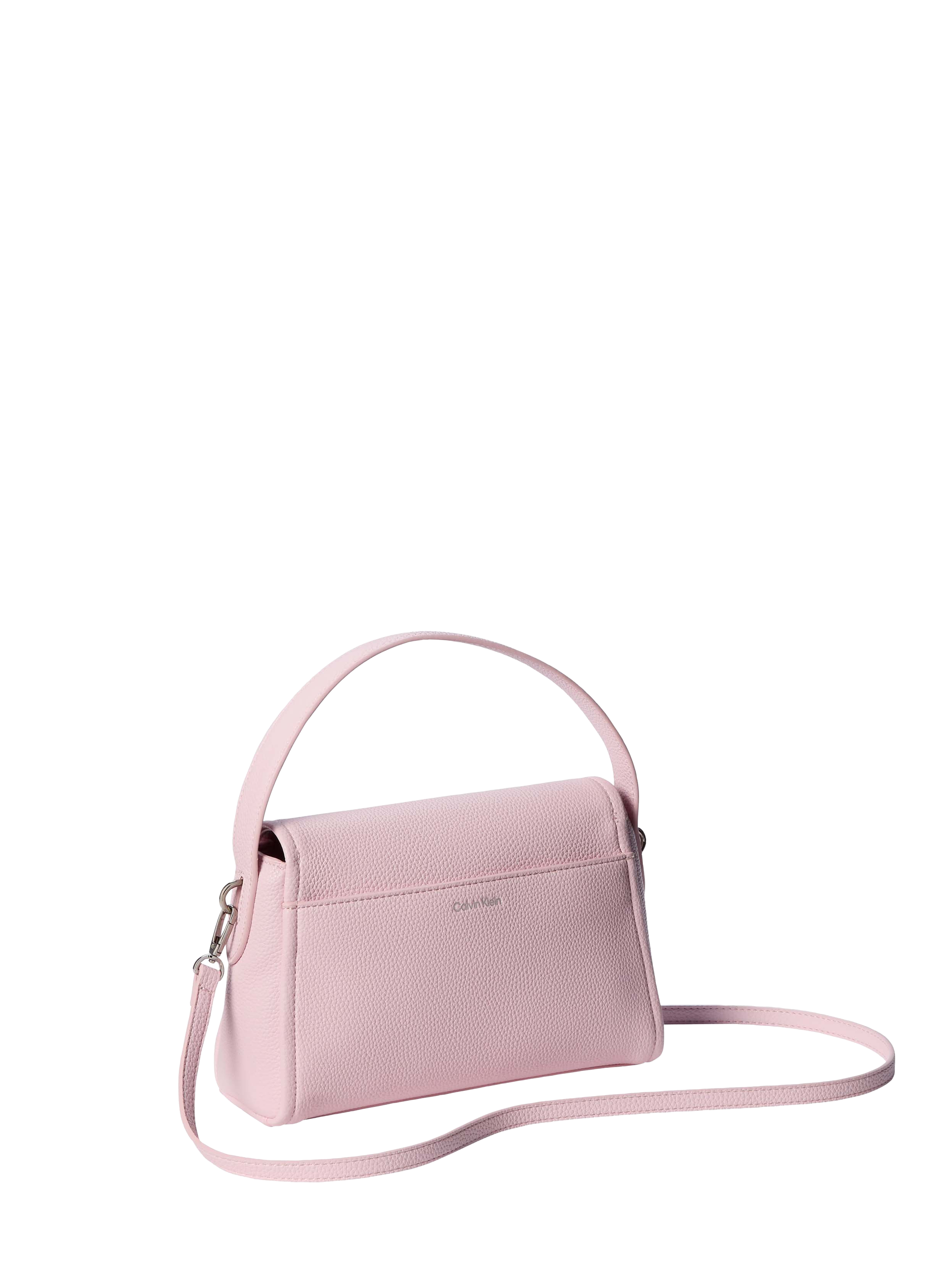 Sac à main grainé avec bandoulière amovible CALVIN KLEIN Rose