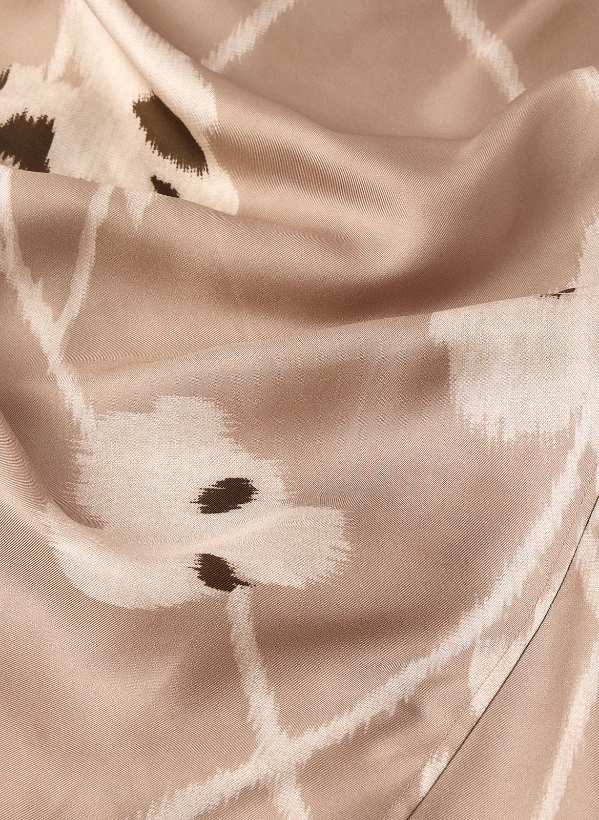 Top ajusté en soie fedora SOEUR Beige