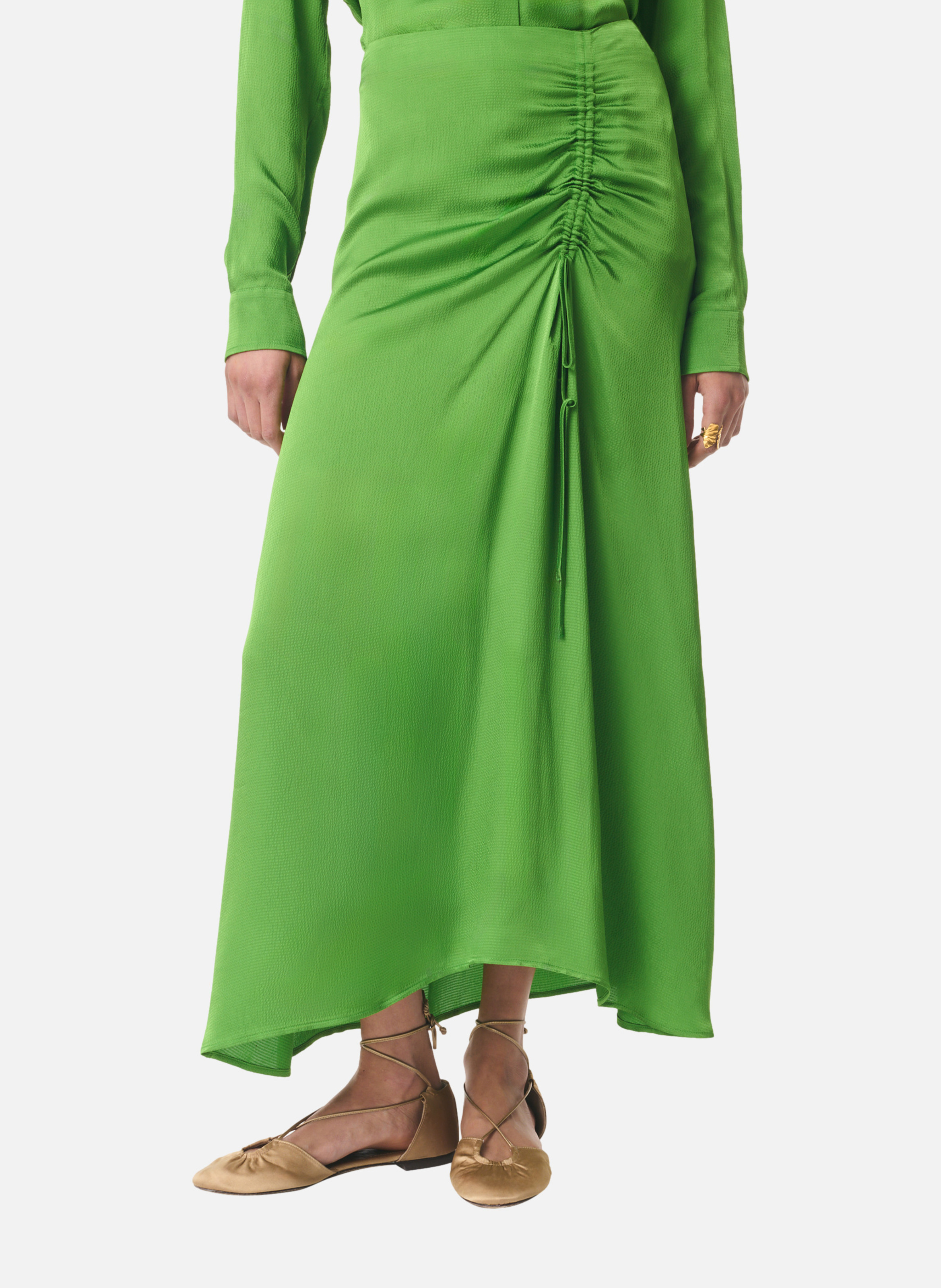 Jupe calyp VANESSA BRUNO Vert